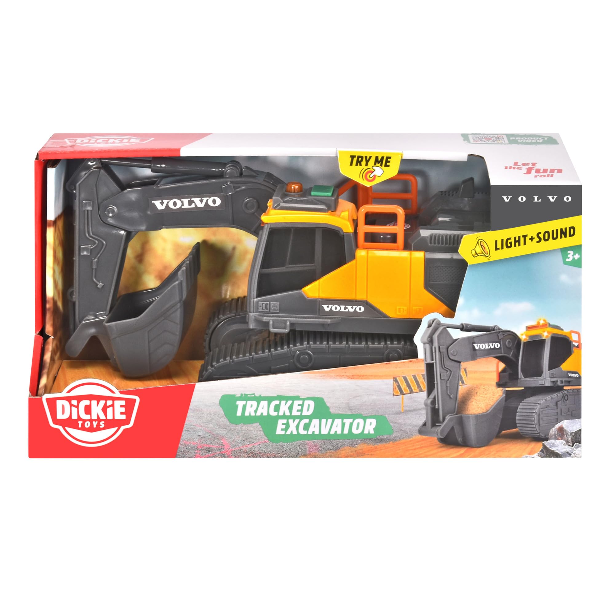 Dickie Toys Volvo Power Dump Truck
