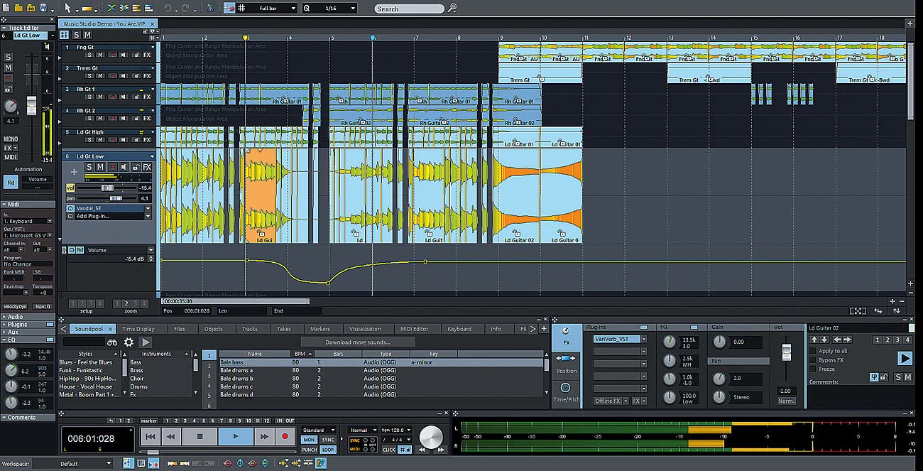 MAGIX Samplitude Music Studio 2022