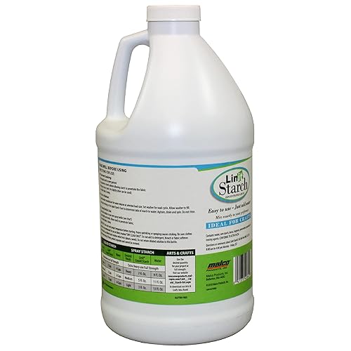 Miniatura 2 de Linit 408440 - Almidón líquido para planchar ropa, perfecto para liberar arrugas, ideal para proyectos de arte y manualidades, slime, máquina de