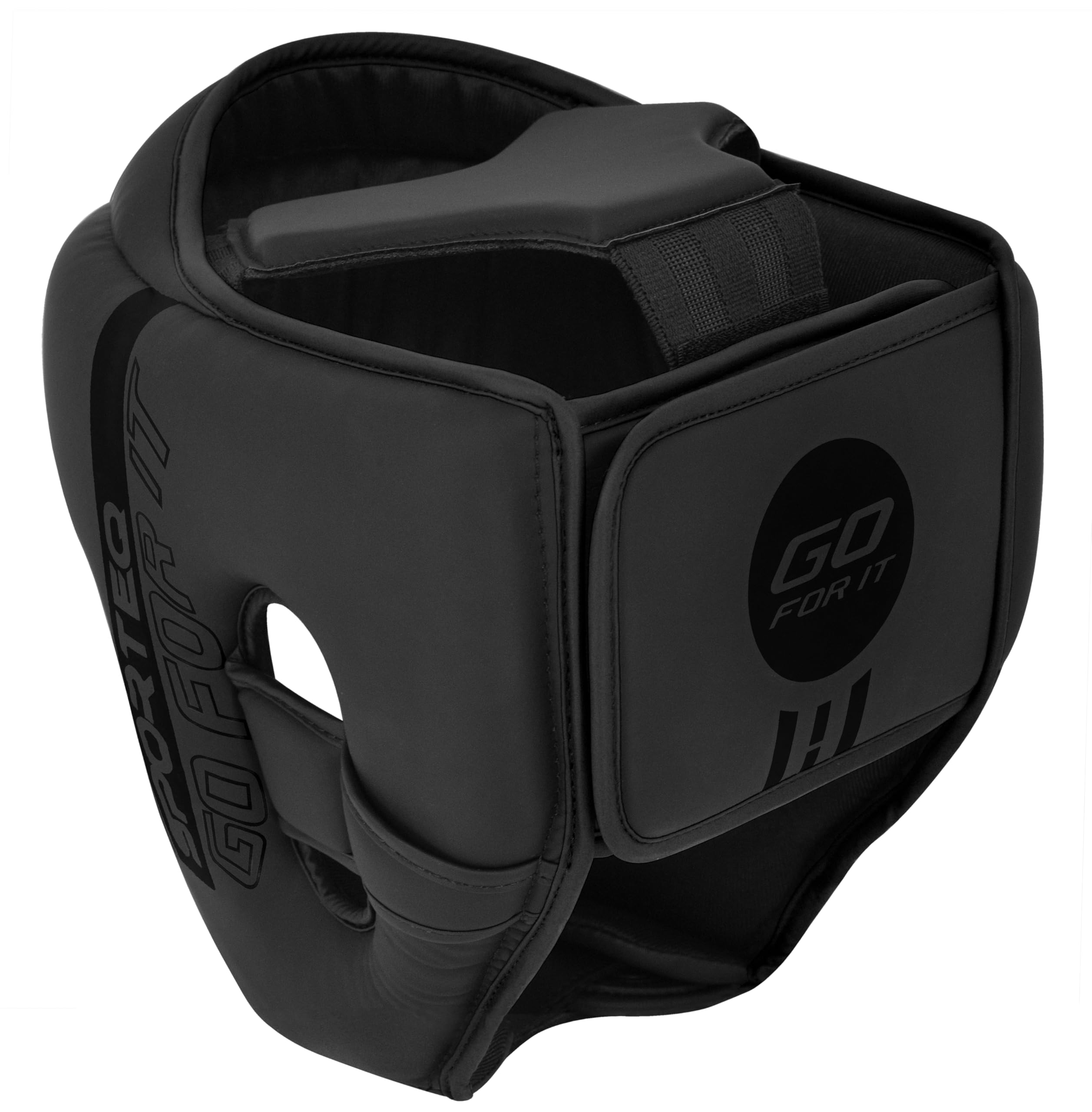KARA - Caschetto per boxe, allenamento MMA, regolabile, imbottito, per guance, fronte e orecchie, per adulti e bambini, per muay thai, kickboxing, sparring, arti marziali, taekwondo