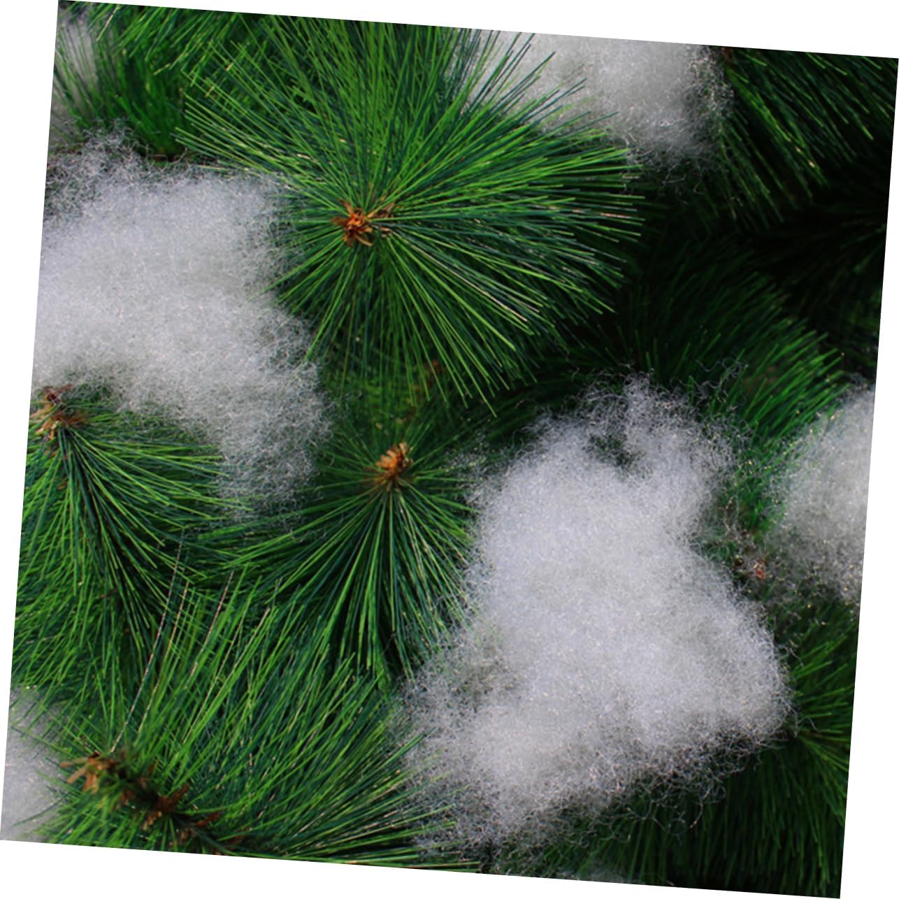 Stylish Artificial Snow Decorative Fake Snow for Christmas Party Decorations for Creating Winter Atmosphere Holiday Crafts