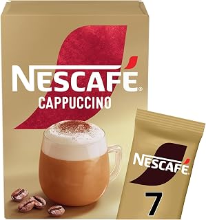 NESCAFÉ Cappuccino Instant Coffee Sachets x7 (Pack of 6, Total 42 Sachets)