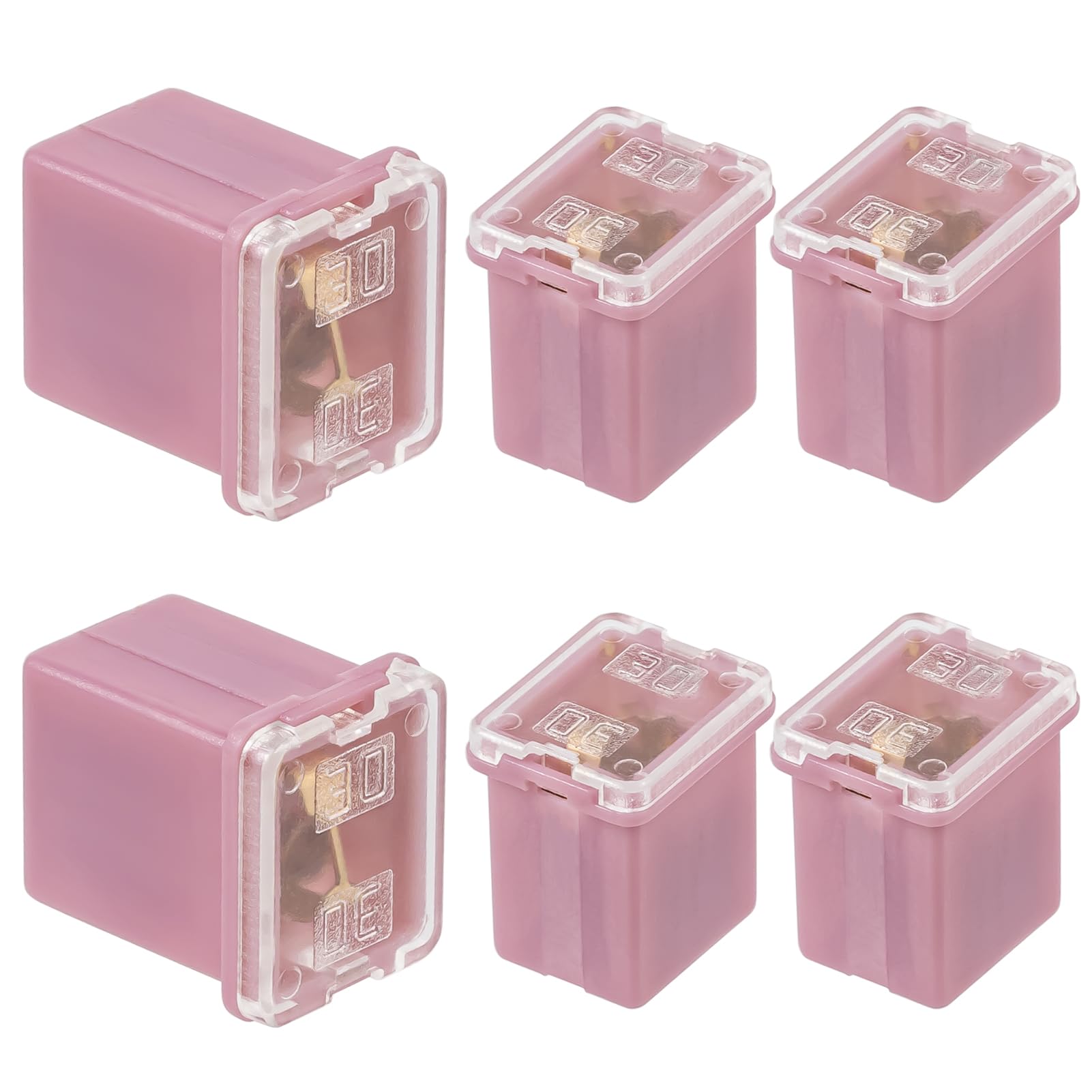40A Square Auto Fuses 40 AMP Low Profile Box Shaped Automotive Fuse for SUVs Cars Trucks Boats (Pack of 6 Pcs) — Amazon image 7