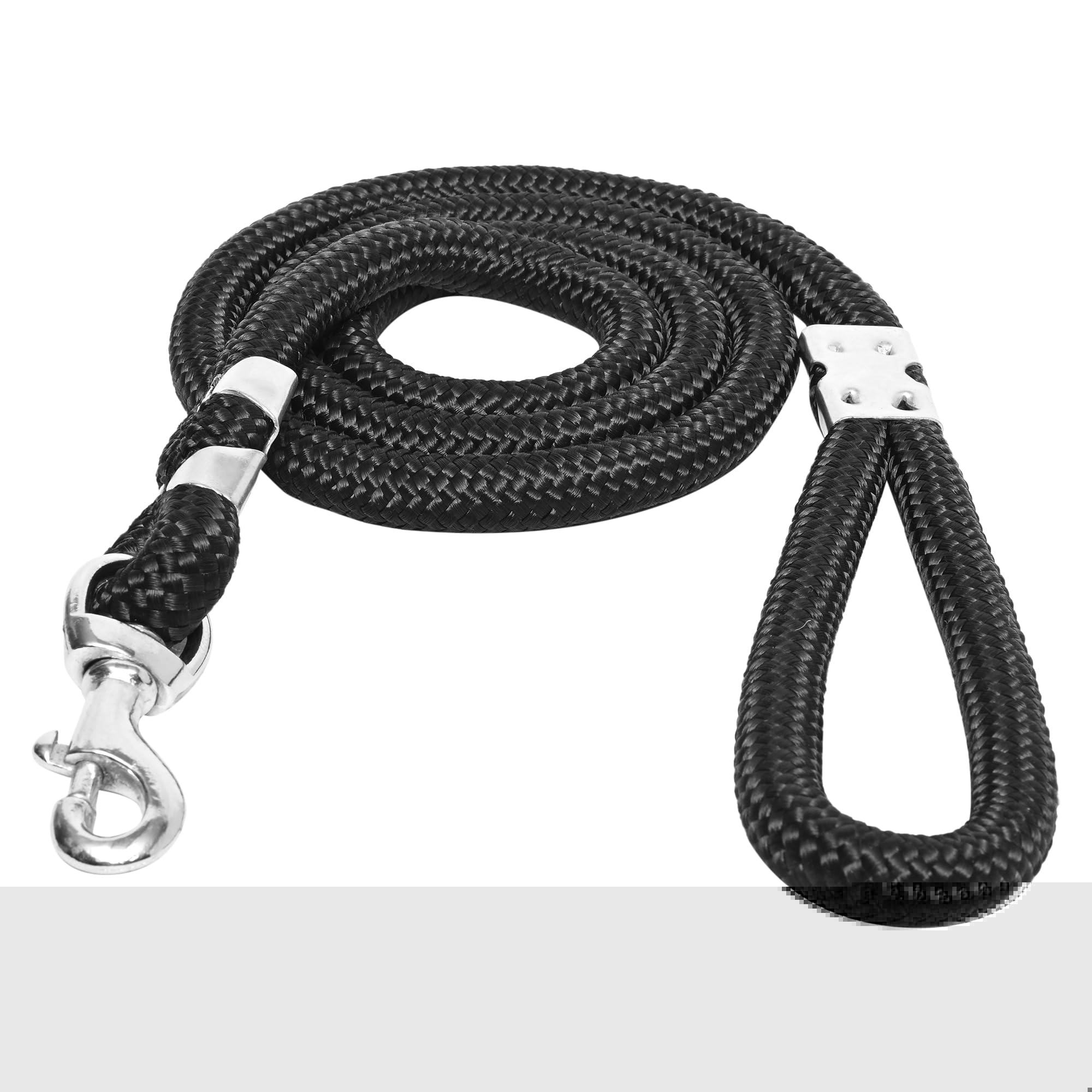 Patch & Marshall Nylon Rope Leash Strong and Comfortable, Suitable for Suitable for Dogs of All Breeds_(15mm_Black) (B0CGXJZQK9) Amazon Price History, Amazon Price Tracker
