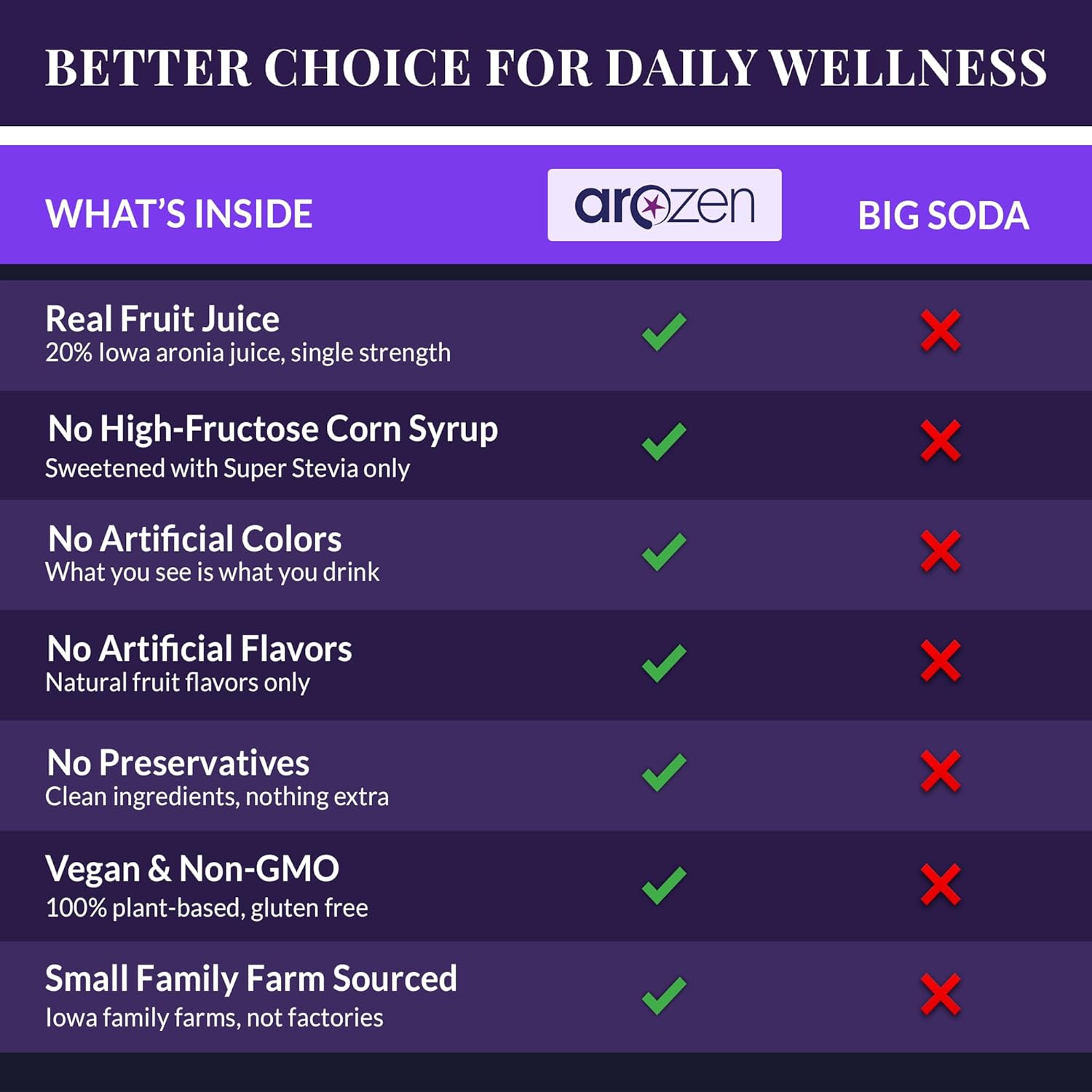 AROZEN Blood Orange Pomegranate Beverage, Antioxidant Energy Drink | Lightly Carbonated Citrus Wellness Drink with Green Tea Caffeine | Vegan Low Sugar 355 ml Can Pack
