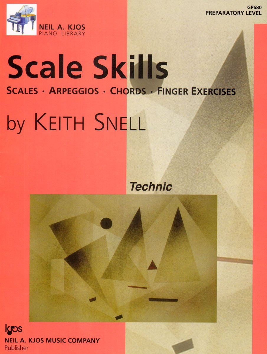 GP680 - Scale Skills - Preparatory Level (Neil A. Kjos Piano Library)