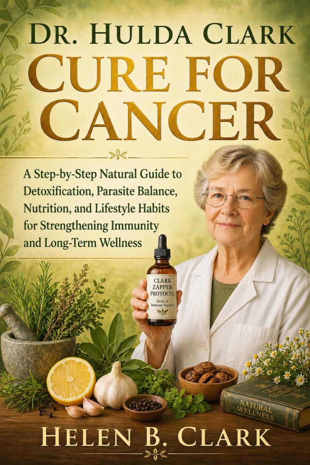 Dr. Hulda Clark Cure for Cancer: A Step-by-Step Natural Guide to Detoxification, Parasite Balance, Nutrition, and Lifestyle Habits for Strengthening Immunity and Long-Term Wellness