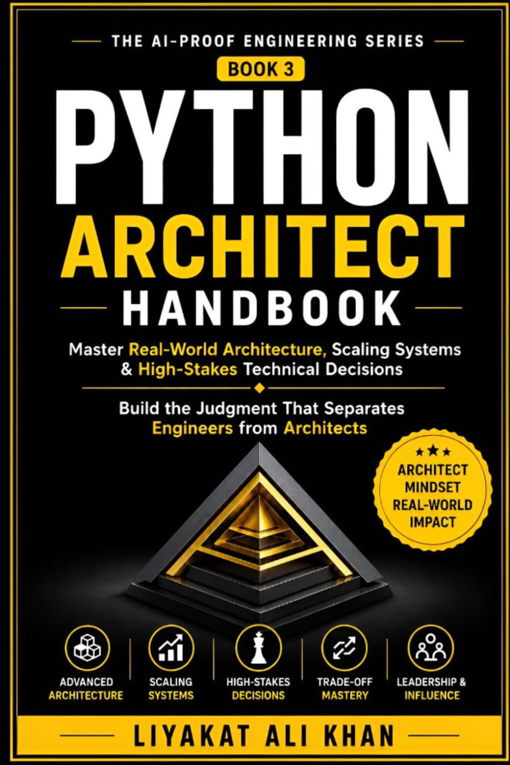 PYTHON ARCHITECT HANDBOOK: Master Real-World Architecture, Scaling Systems & High-Stakes Technical Decisions Build the Judgment That Separates ... Architects (The AI-Proof Engineering Series)