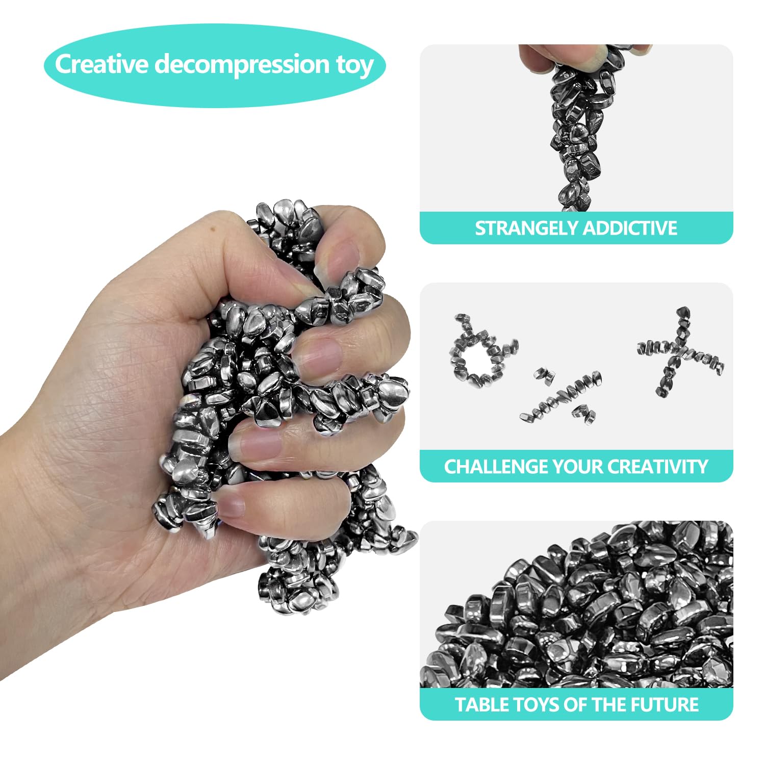 1000pcs Ferrite Putty Fidget Toys - Image 4