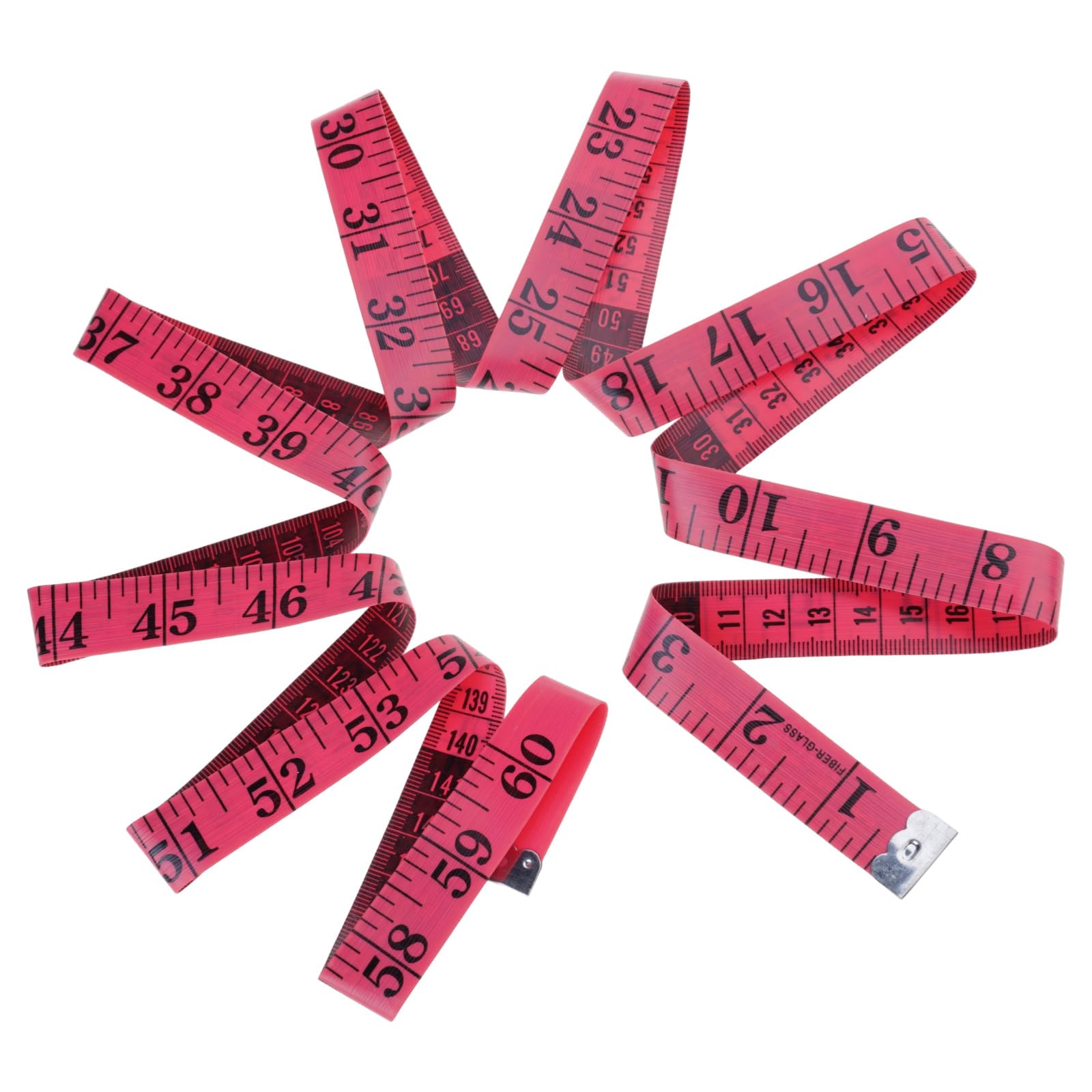 Strong 60 Inch Double Scale Measuring Tape for Sewing Modifications Body Indicators with Fade Proof Indicators Not Twist PVC Seamstress King