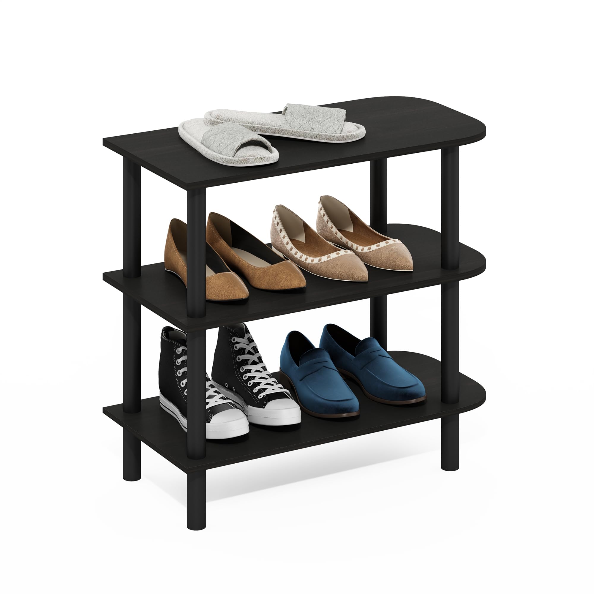 Meuble chaussures gain de place contre le désordre de l'entrée
