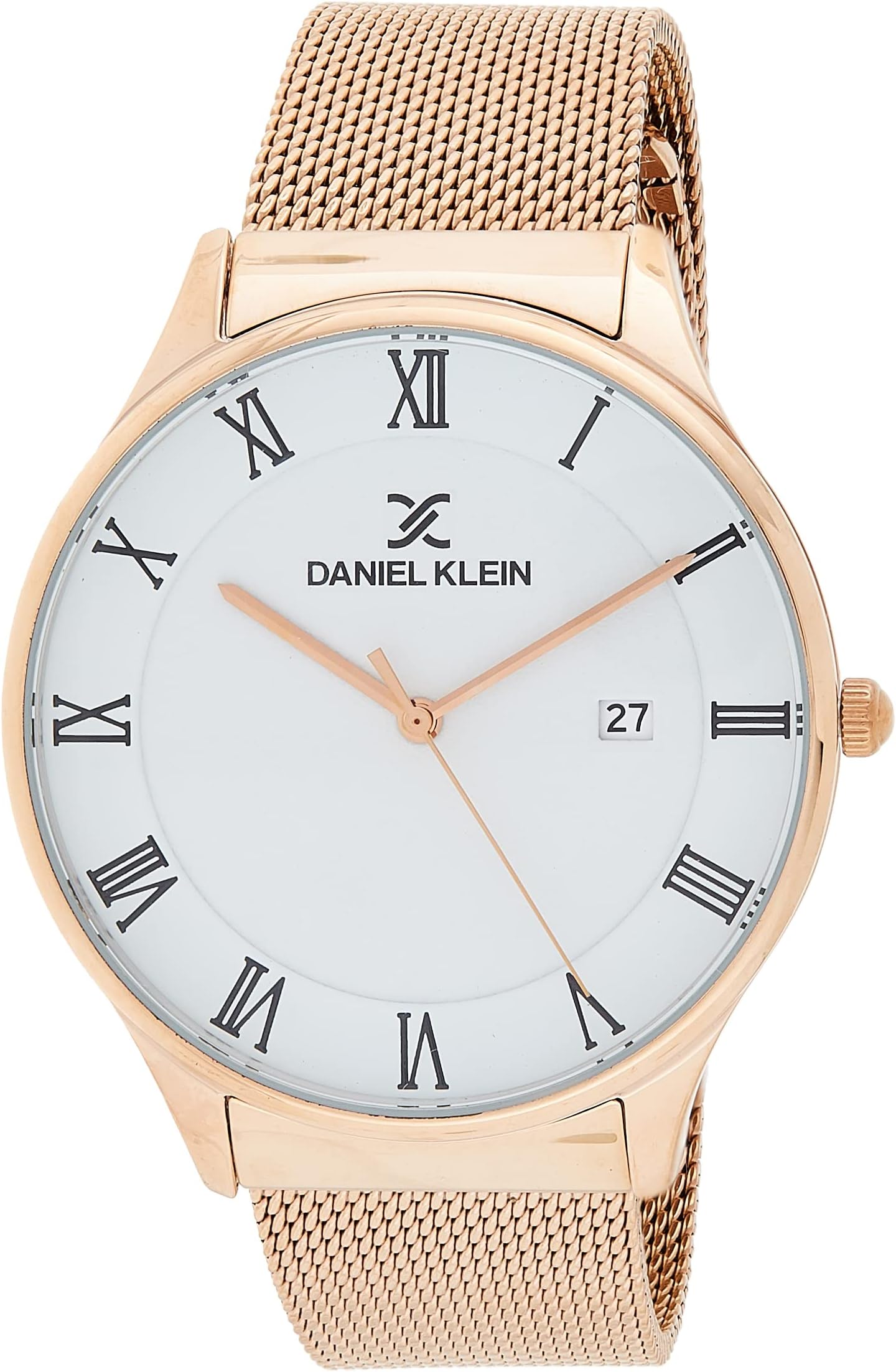 Daniel KleinUnisex-Adult Quartz Watch, Analog Display And Stainless Steel Strap Dk12093-2