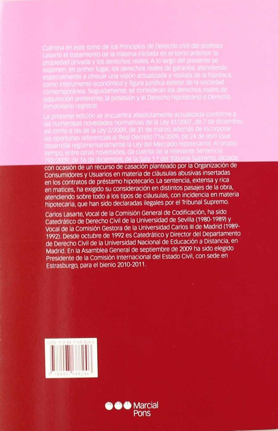 Principios de Derecho civil: Tomo V: Derechos reales y Derecho hipotecario (Manuales universitarios)