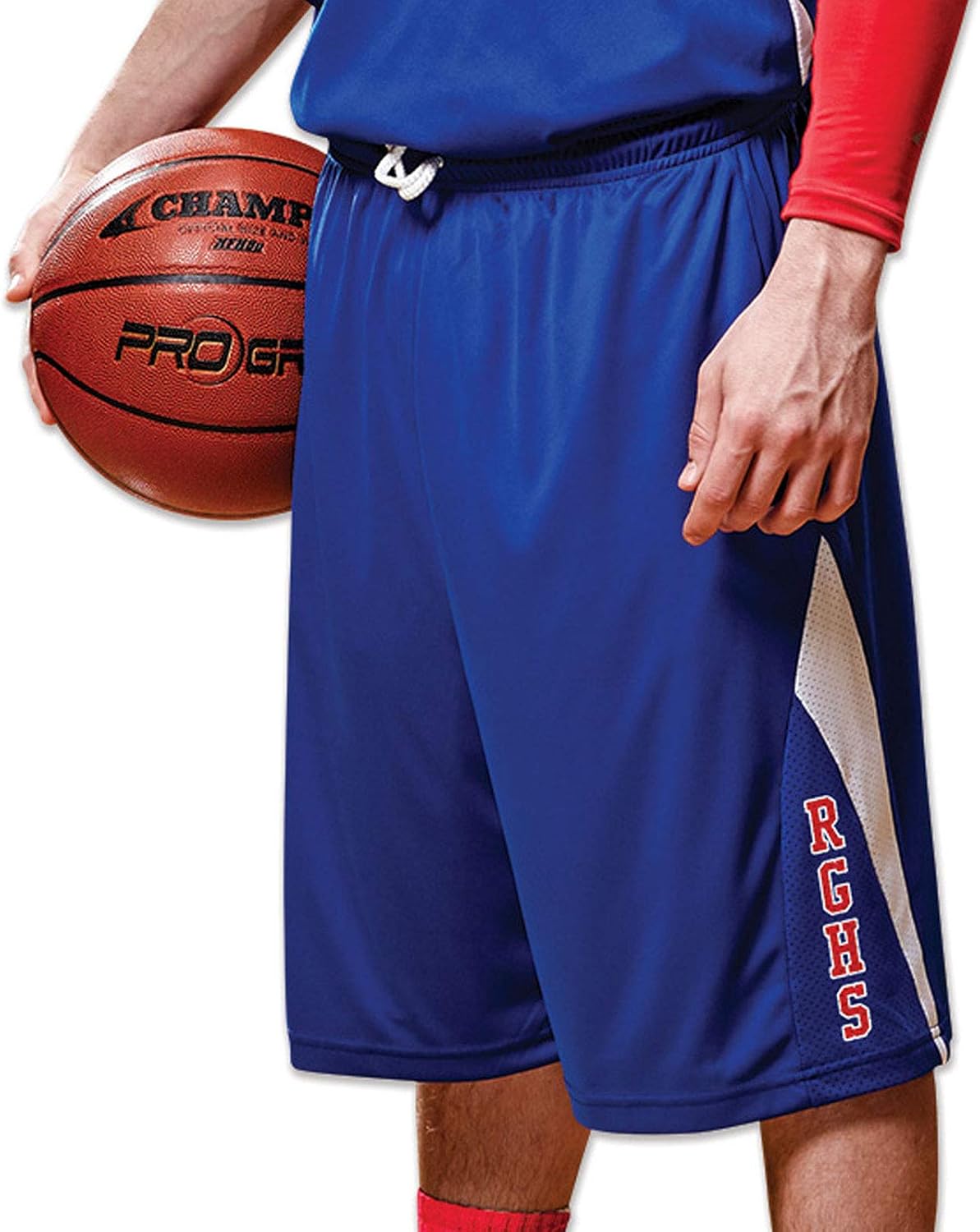 Champro Mens Men's Pivot Basketball Shorts - Image 2