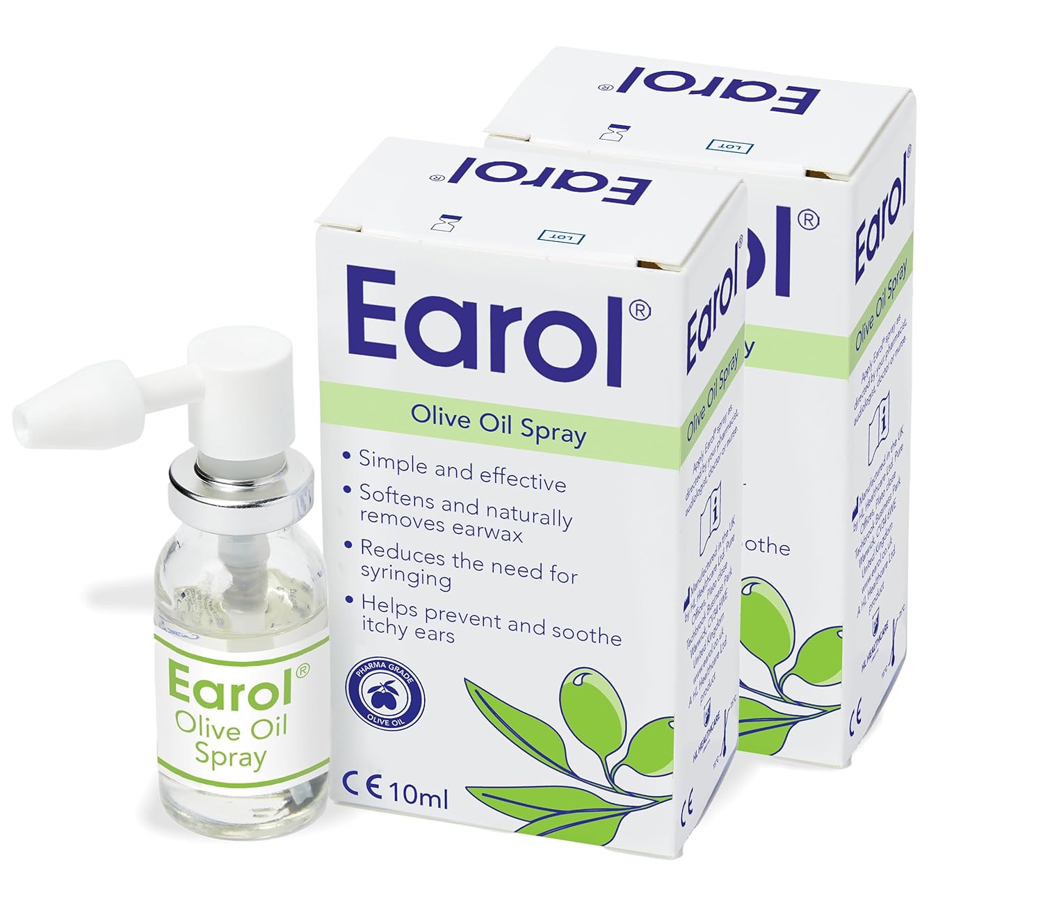 Earol Olive Oil Spray 10ml (2) by Earol