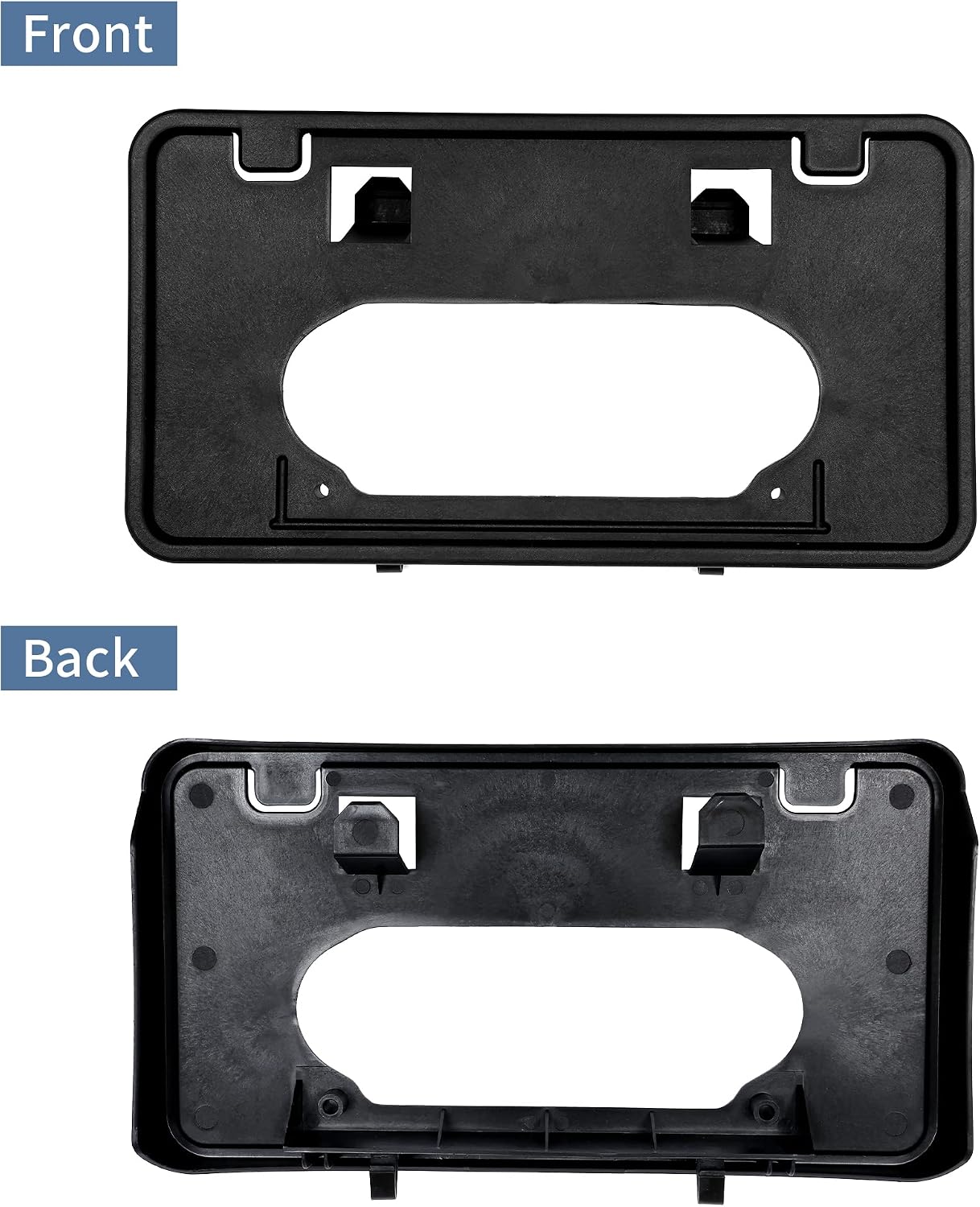 License Plate Bracket, Front License Plate Holder, Compatible with 2009-2014 Ford F150, License Plate Mount, License Plates Frame, Licenses Plate Bumper Pad | Replaces# 9L3Z-17A385-A, FO1068134