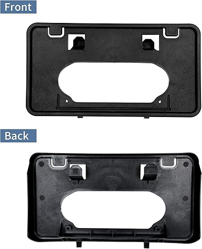 Miniatura 6 de Soporte para matrícula, soporte para placa frontal, compatible con Ford F150 2009-2014, montaje de matrícula, marco de matrícula, almohadilla de