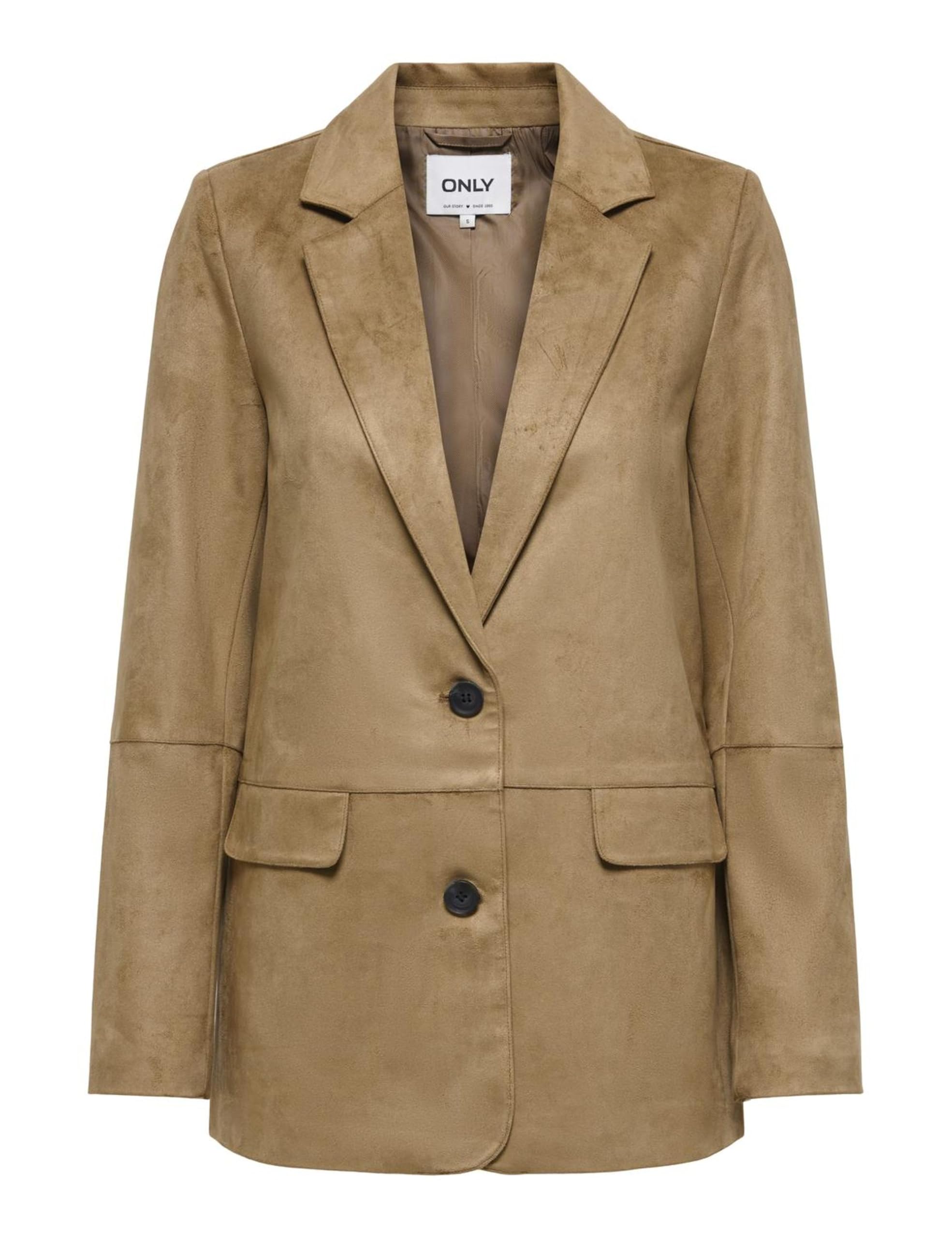 ONLY Onltulip Life Faux Suede Blazer CC Otw Onltulip Life Faux Suede Blazer CC Otw Mujer (Pack de 1)