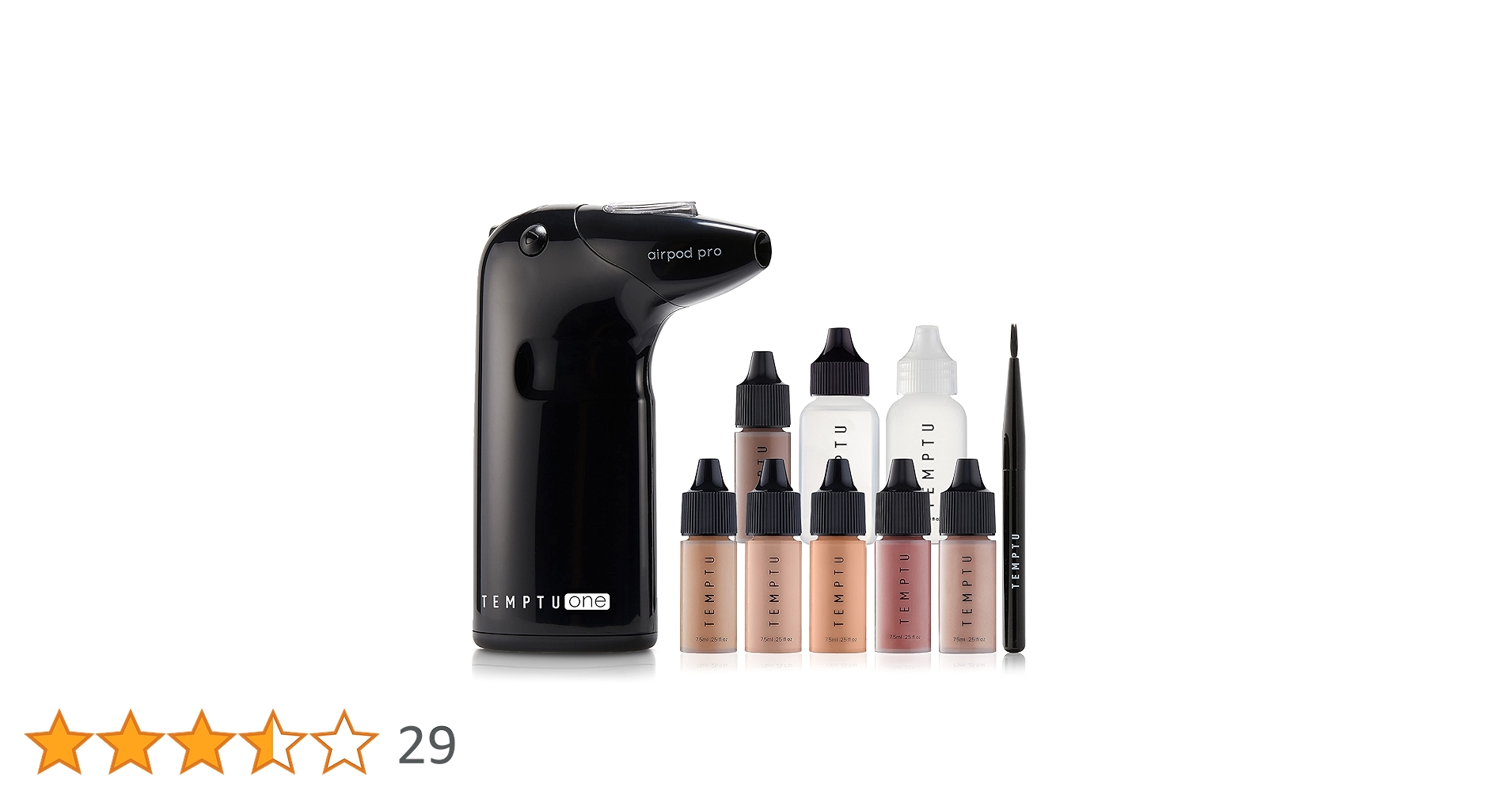 TEMPTU エアブラシ、コンプレッサーセット Amazon.com: TEMPTU S-One Premier Airbrush Kit: Advanced Airbrush