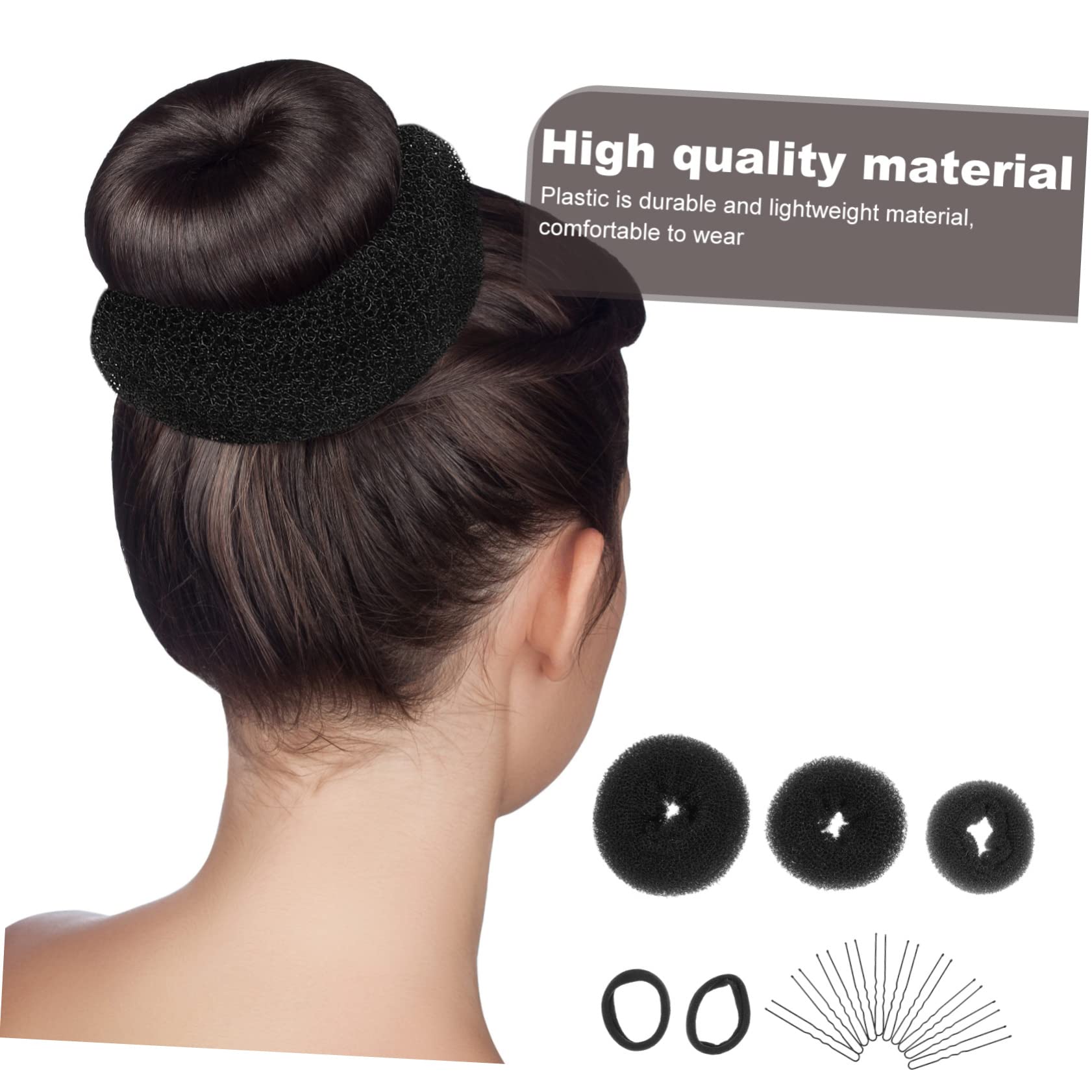 Beaupretty 6juegos Herramientas Para Peinar Cabello Accesorios Para Moños De Pelo Cintas Elásticas Total Para Crear Peinados Elegantes Cualquier Ocasión