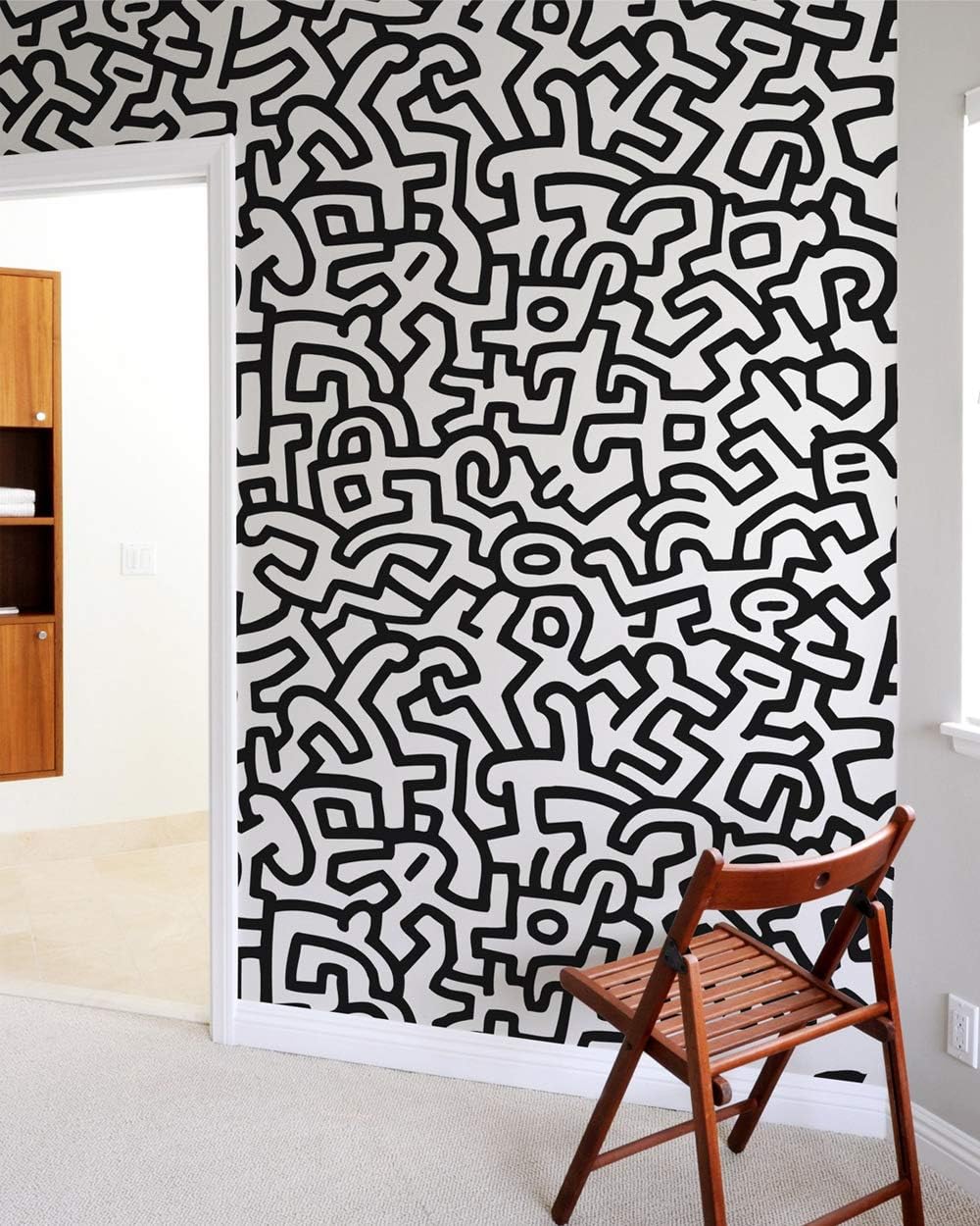 BLIK Pop Shop Pattern Wall Tiles Decals | Officially Licensed Artwork | Peel and Stick Design