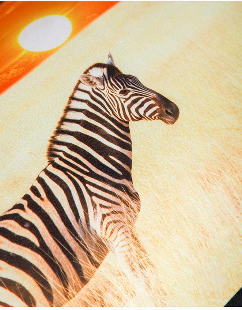 Stillshine Zestaw pościeli z nadrukiem 3D Gepard i konia Królowa rozmiar 100% bawełna pościel ze zwierzęcą poszewka na kołdrę zestaw 4 sztuk (koń, 200 x 230 cm)