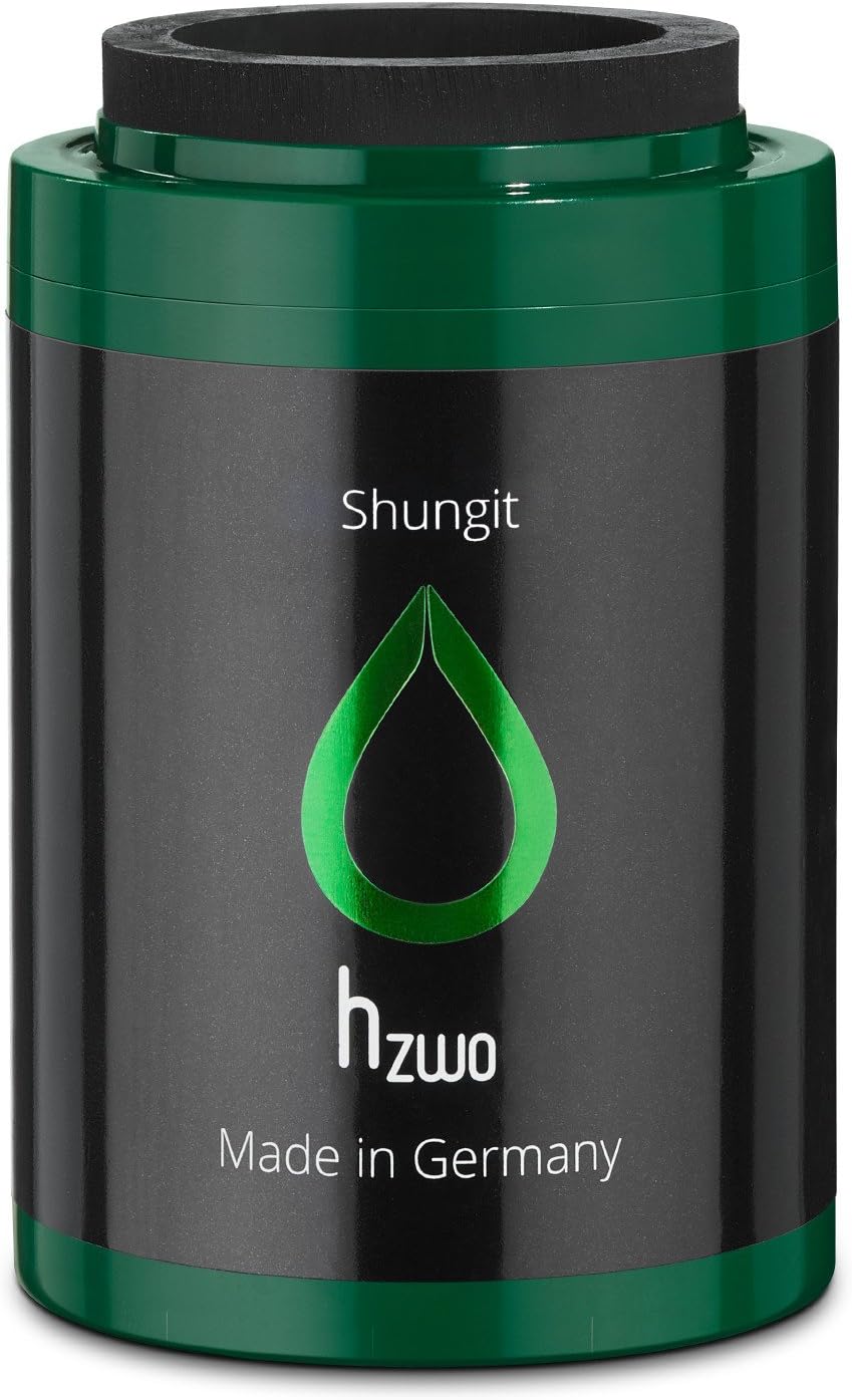 'ORIGINAL Hzwo "Shungit Cartridge (Patented) – Fits All Hzwo Shower Filter KDF Water Filter Housing – Used Shungit Cartridges for Dry Skin and Dry and Brittle Hair