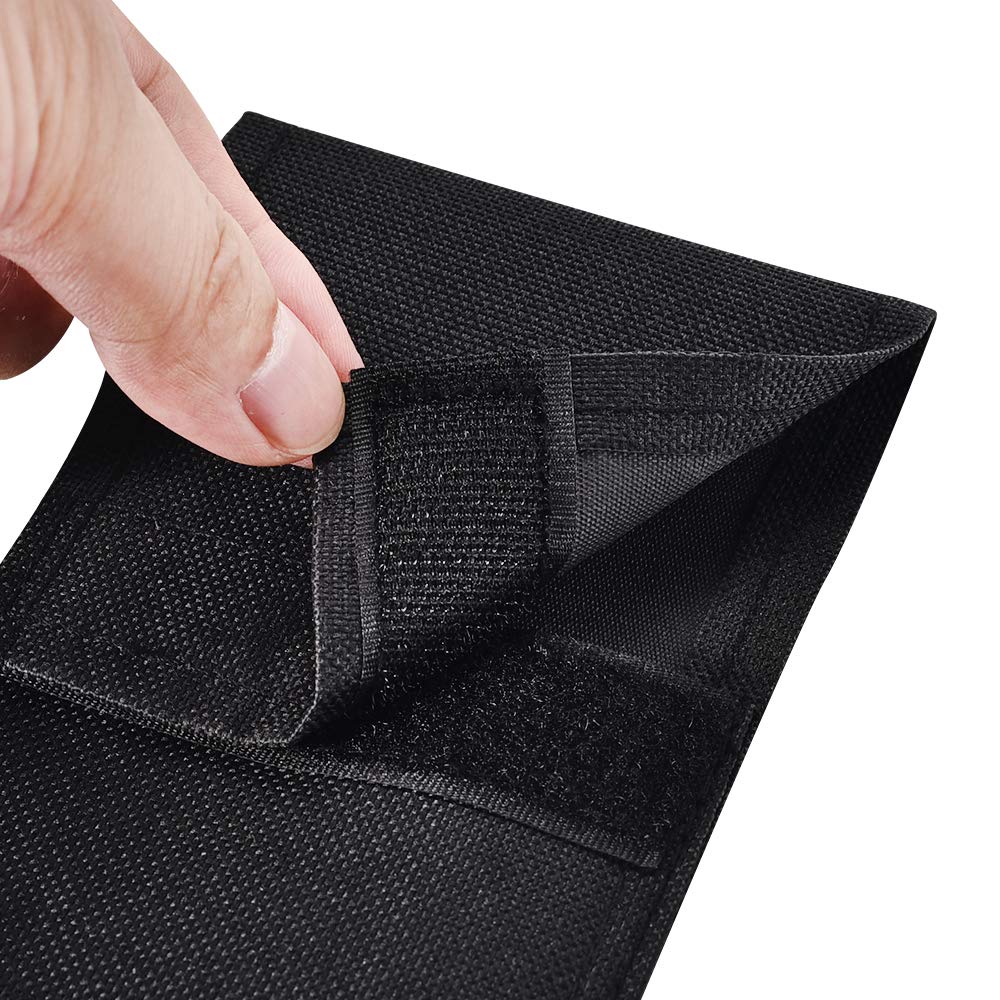 Black Color Pool Cue Case, Cue Bag, Billiard Stick Storage Carrying Bag for 1/2 Snooker Billiard Stick Rod.