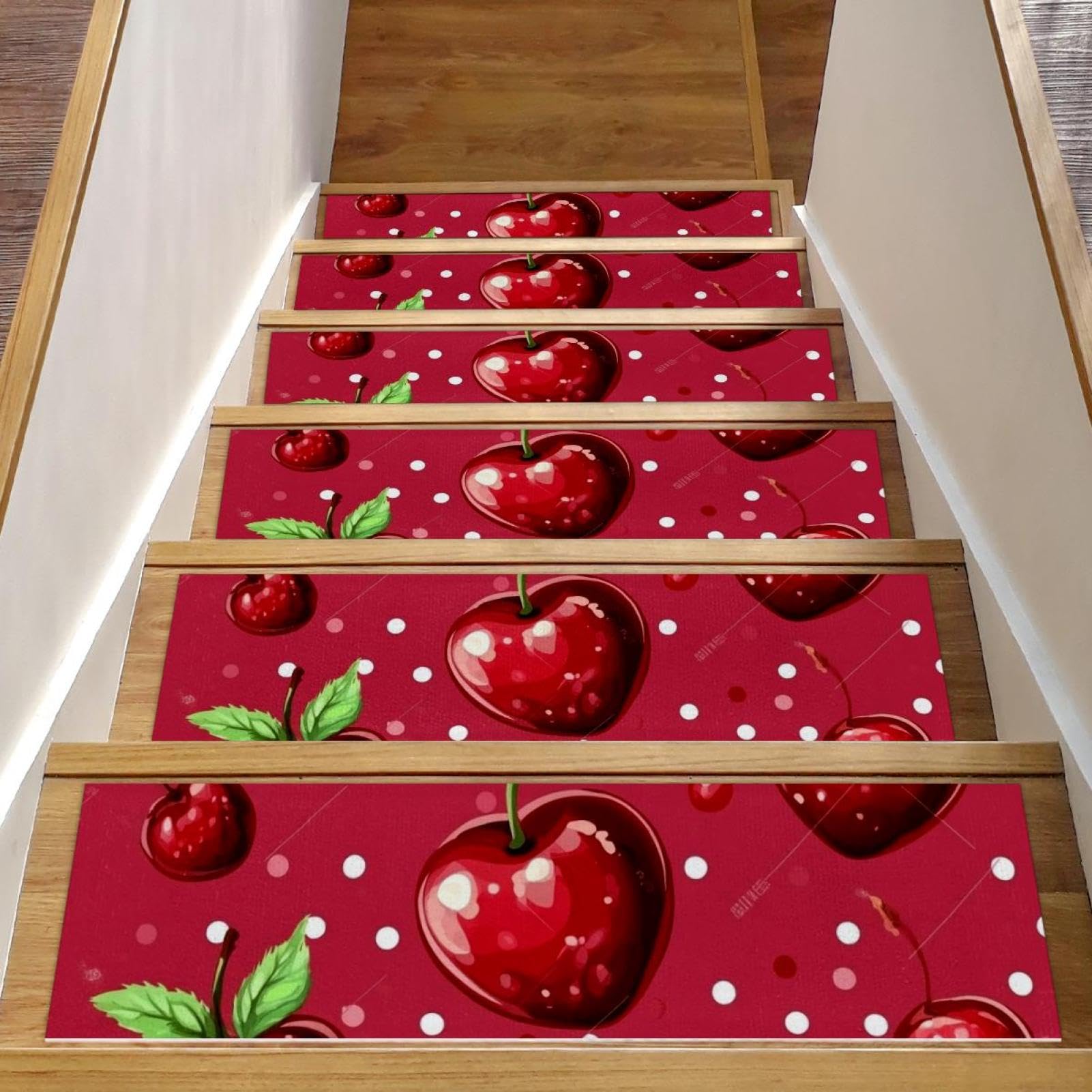 Tapis marches escalier bois antidérapants lot 15 protection escalier chien senior