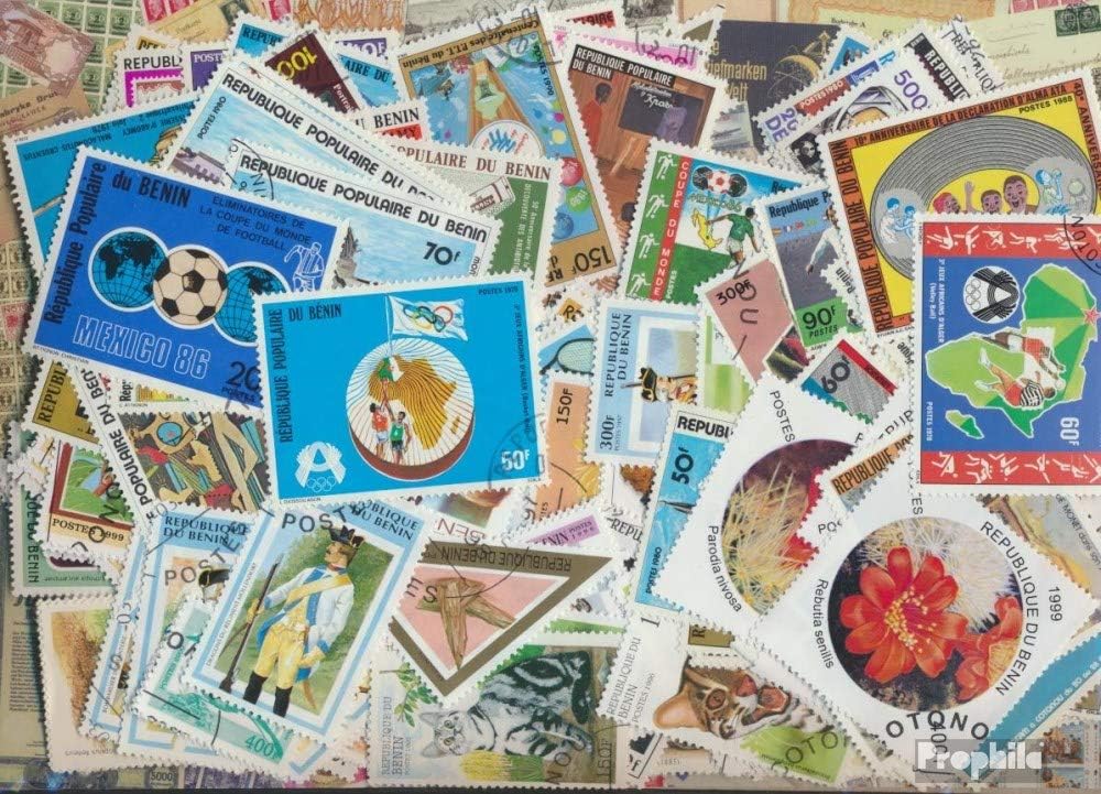 Benin 600 Various Stamps (Stamps for Collectors)