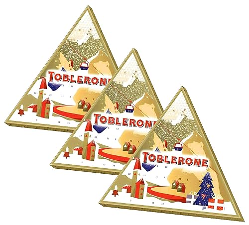 Toblerone Advent Calendar, 3 Pack (3 x 200g)