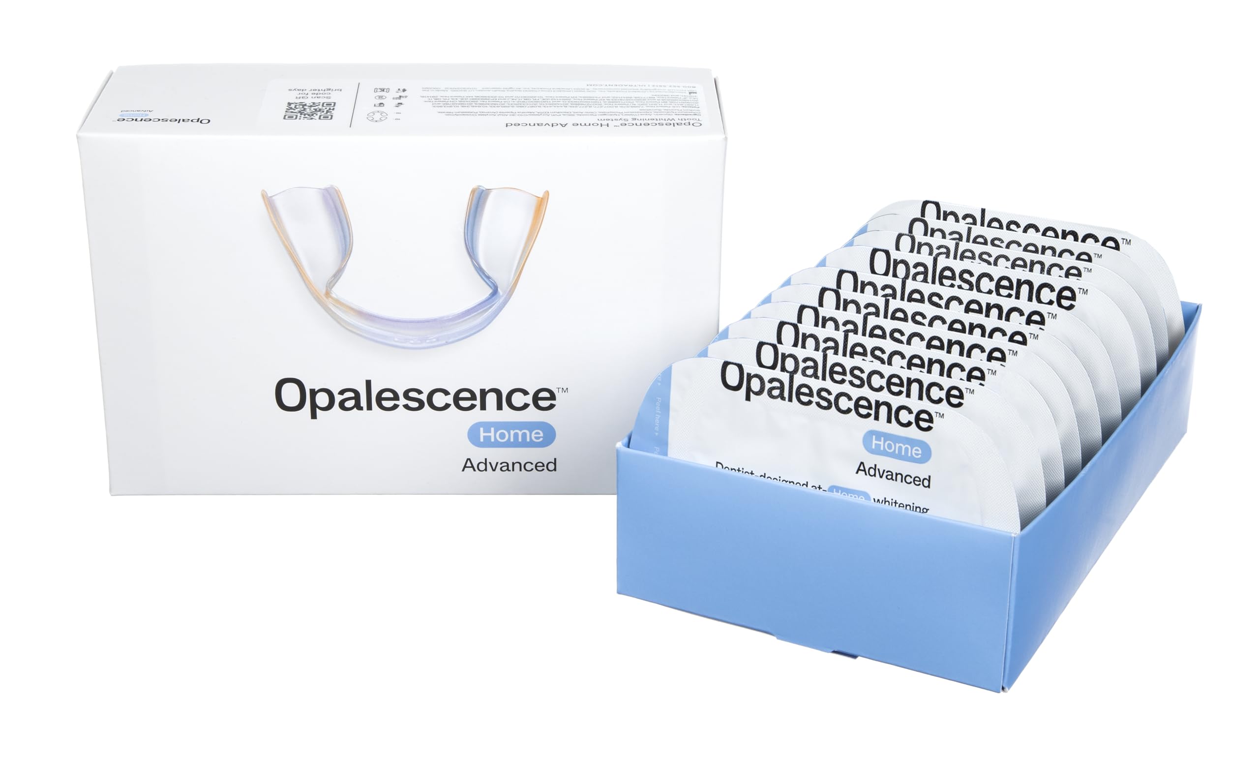 opalescence home advance gel prefilled teeth whitening trays 15  10 treatments hydrogen peroxide pf teeth whitening kit  enhanced opalescence go trays 5822-t