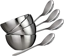 Euro Home - Conjunto para Sobremesa Inox 8 Peças