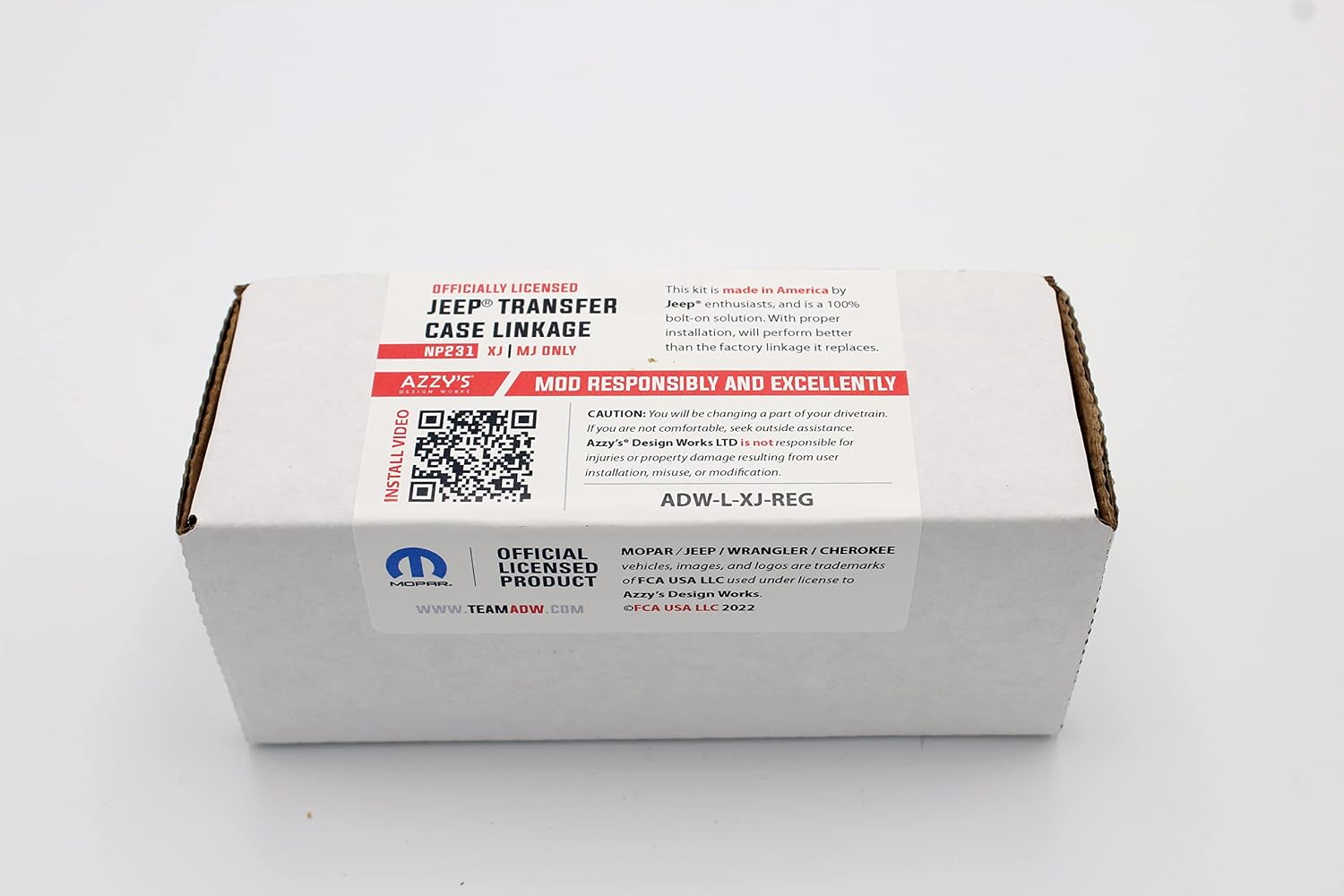 Jeep® Cherokee XJ/Comanche MJ - 231 Transfer Case Linkage Kit by Azzy's Design Works