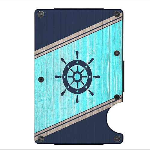 Miniatura 6 de MIKENCO Navy - Us Naval Husband Wallet Husband Dad Wallet Son Gift Fathers Day - Men Wallet Dad Birthday Gift, Valentine Gift For Husband, Front