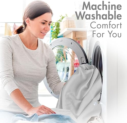 Miniatura 14 de Homes Perception - Sábanas de jersey de 3 piezas, tamaño individual, sábanas de algodón transpirable y suave, incluye sábana encimera, sábana bajera