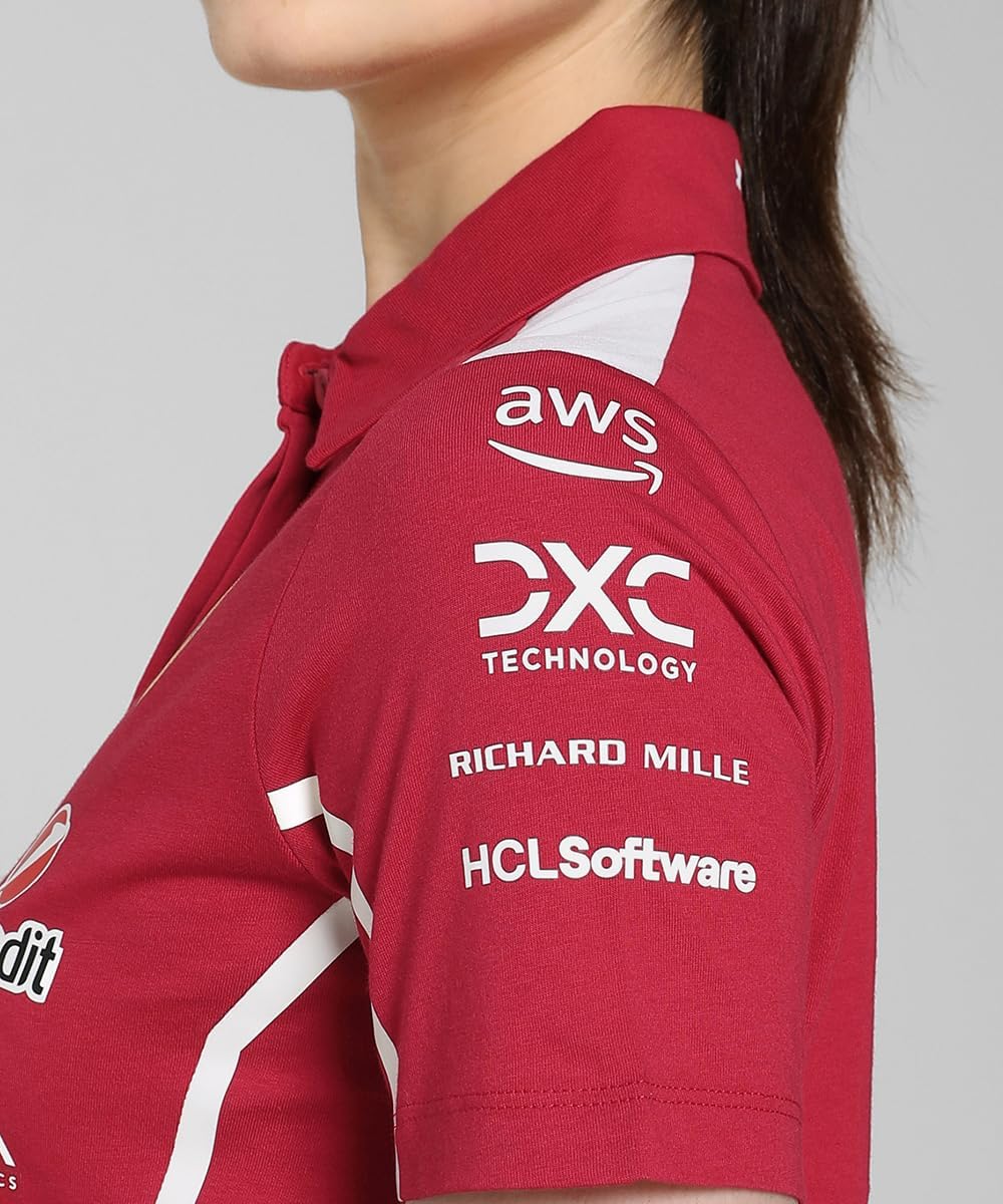 PUMA Scuderia Ferrari F1 2025 Women's Team Polo - Red - Image 7