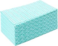 Vista 8 de KMAKII Paquete de 80 paños desechables resistentes y reutilizables para cocina, 14 x 21 pulgadas, color amarillo