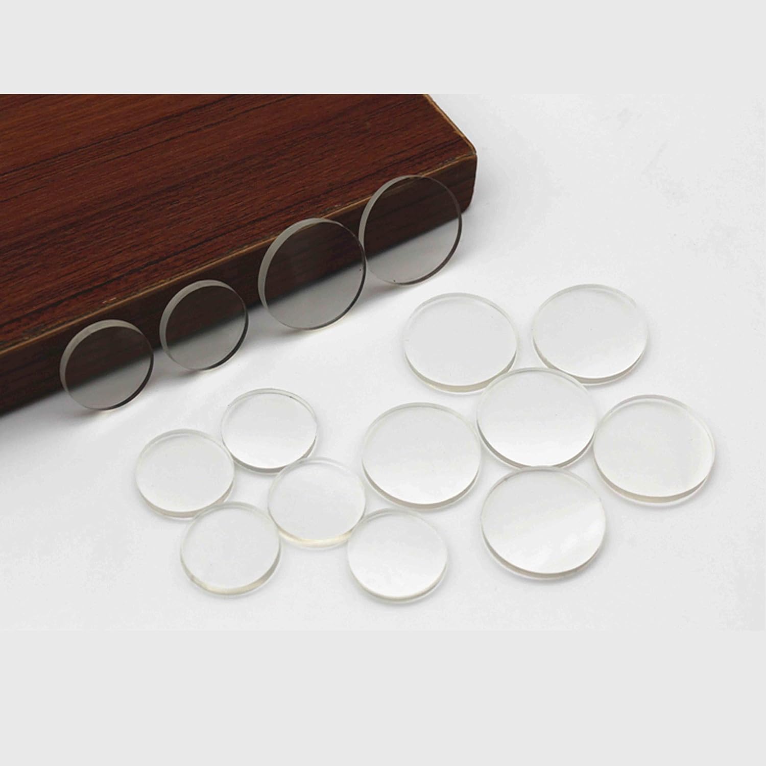 Clear Glass Table Top Bumpers,Soft Material,to Control The Movement of