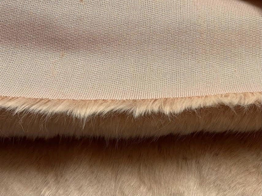 Super luksusowy materiał ze sztucznego futra Pluszowe płatki owsiane 10MTR
