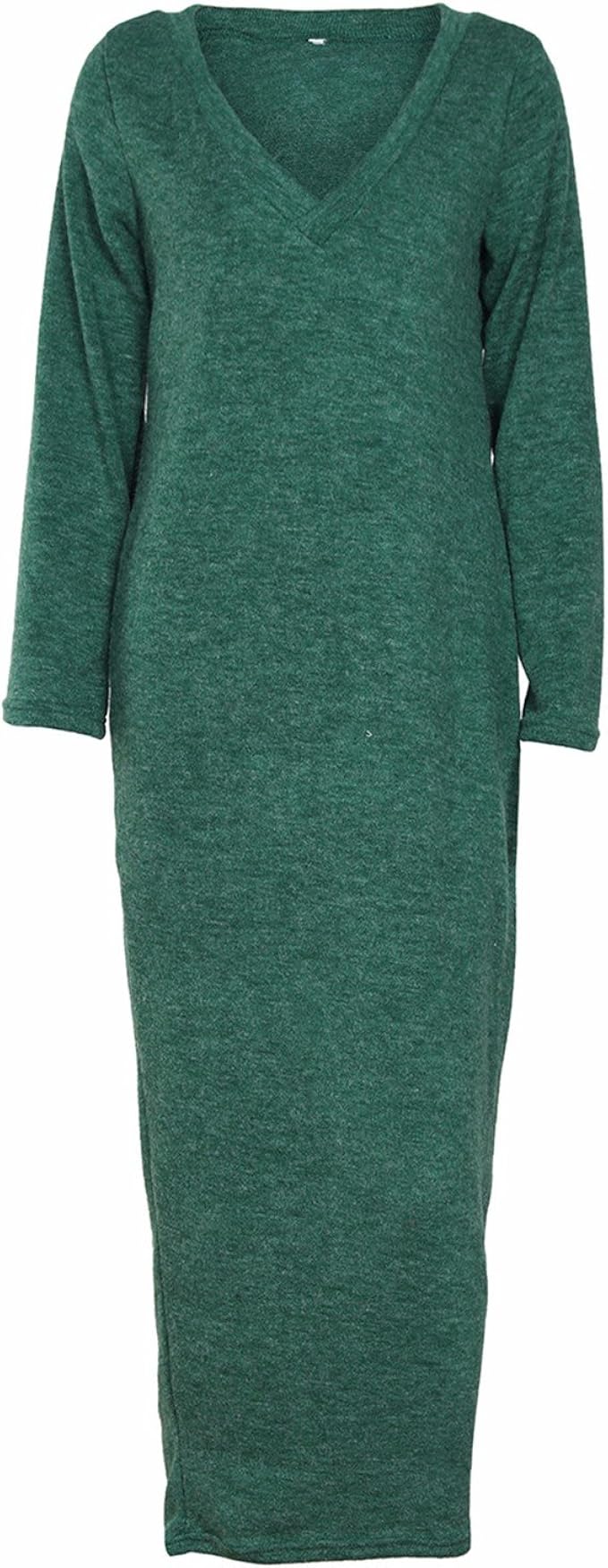 oversized maxi jumper dress