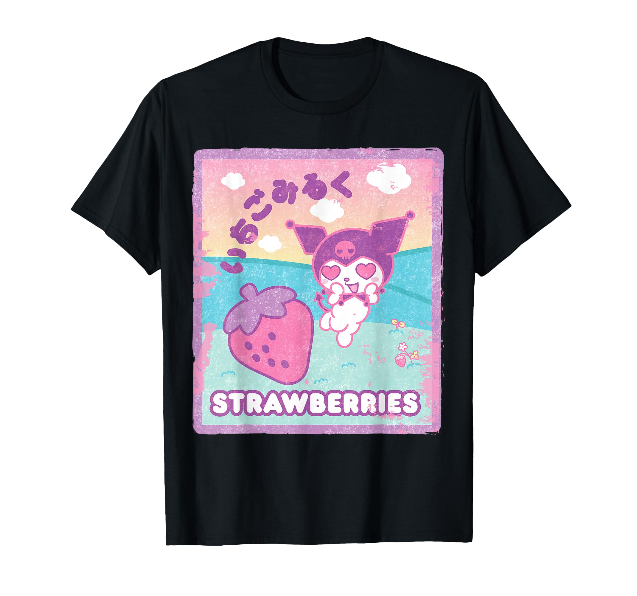 Kuromi Strawberry Milk T-Shirt