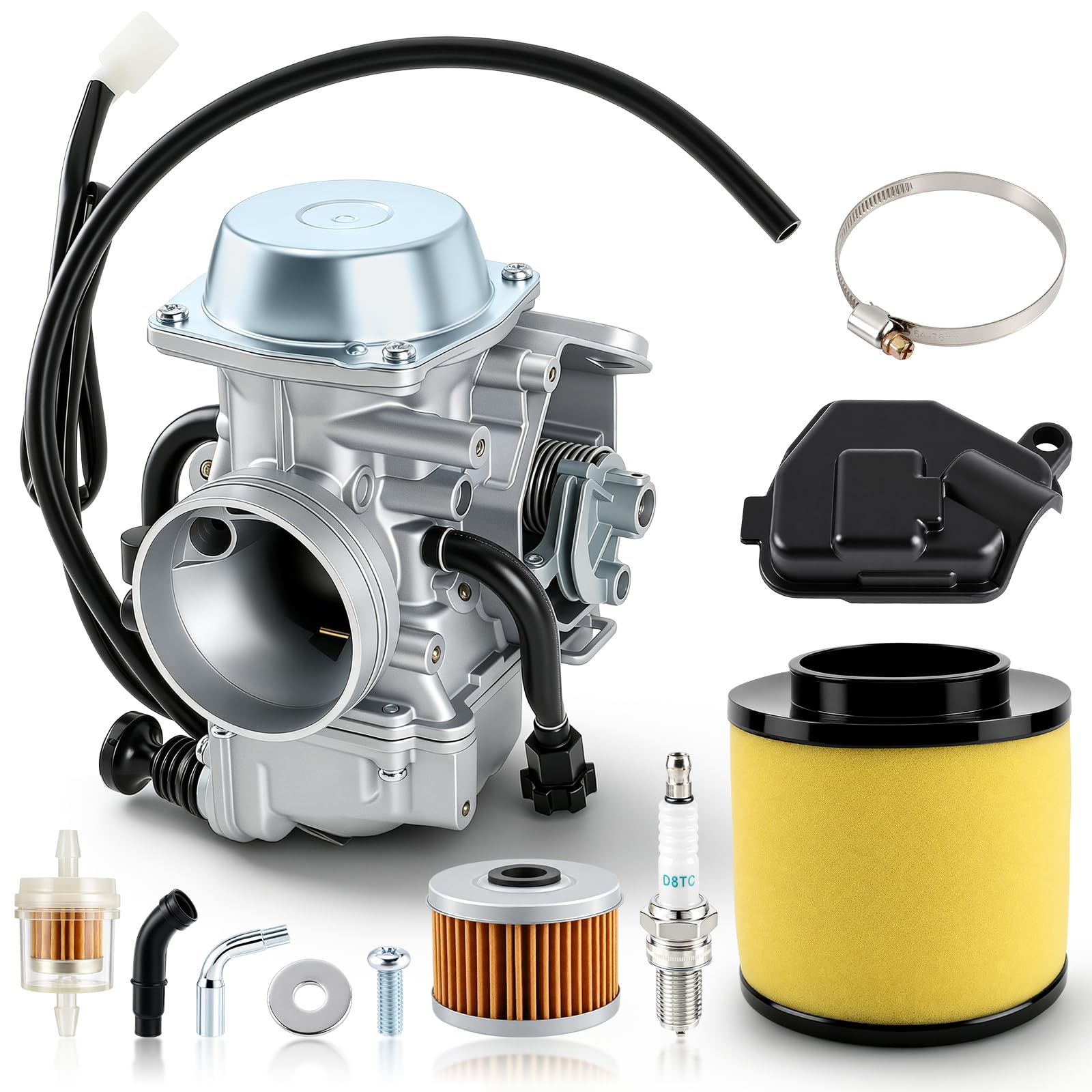 AUTOKAY Fourtrax 300 Carburetor for Honda Rancher 350 TRX350 300