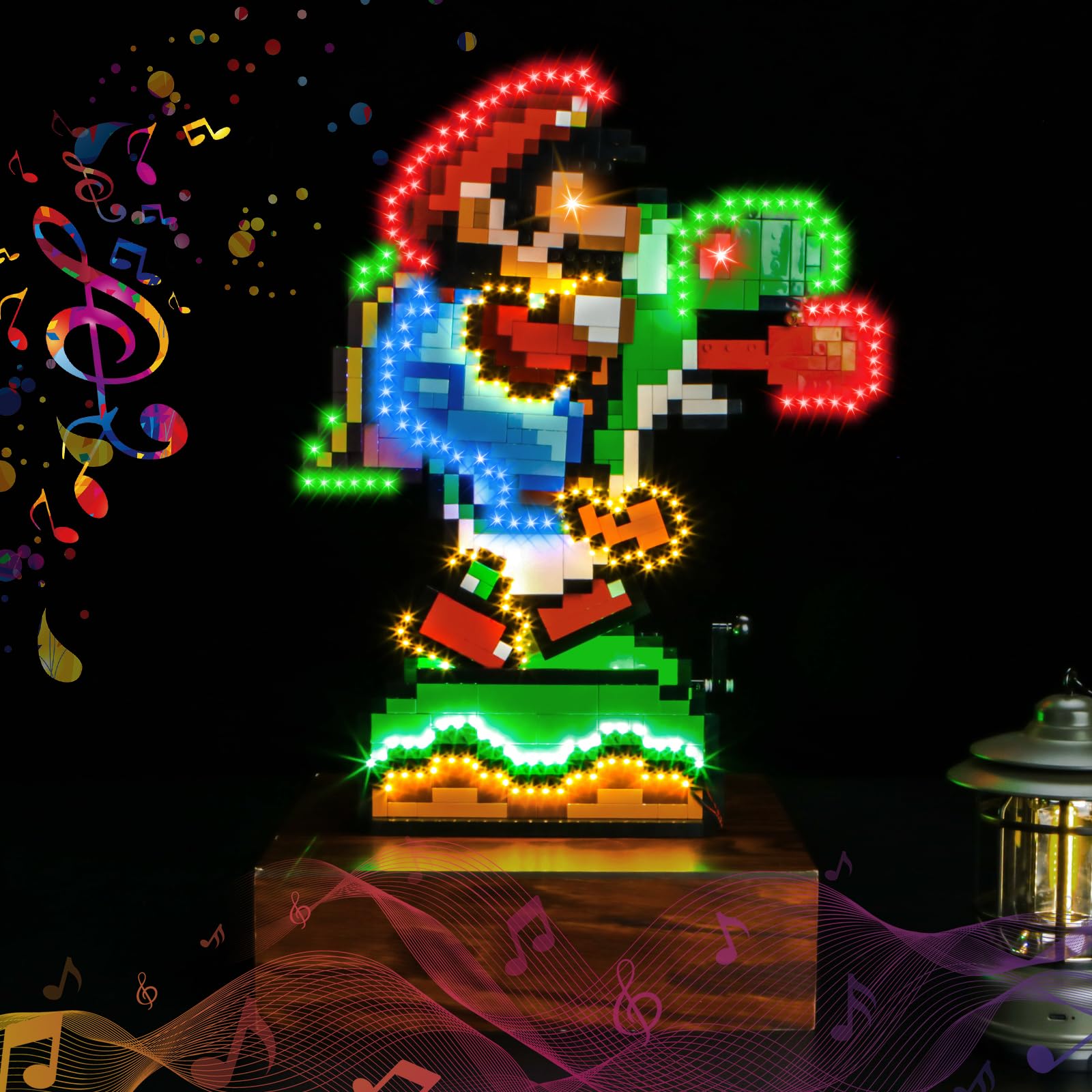 BrickBling Juego de luces LED compatible con Lego 75683 Glinda y Elphaba dormitorio (modelo no incluido), juego de iluminación decorativa, juguete creativo — view 13