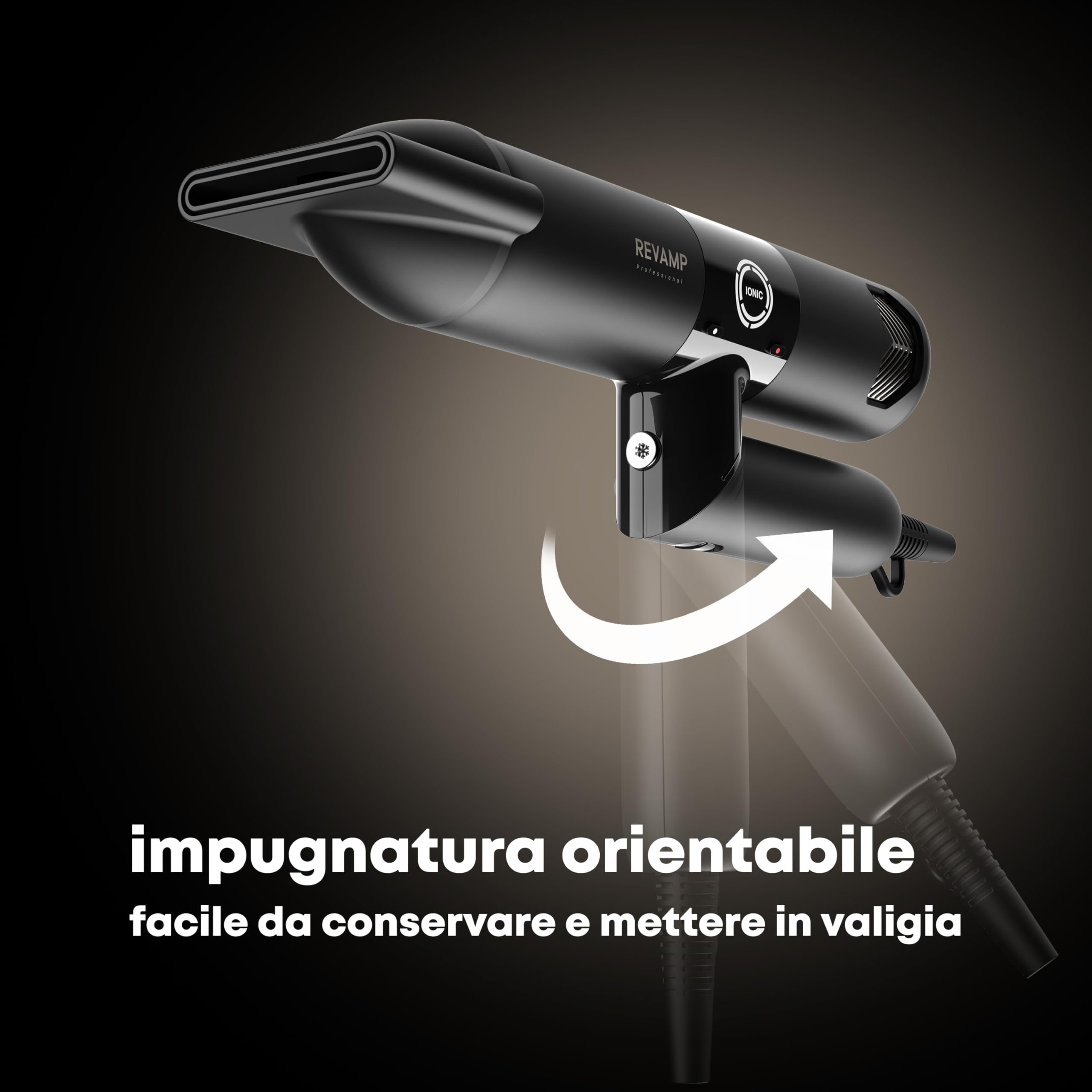 REVAMP Enigma Revelation Asciugacapelli Ionico - Motore Digitale