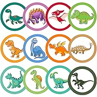 Vista 7 de Chinco 120 piezas de objetivos de orinal para niños, pegatinas de papel para orinar, objetivos de entrenamiento de orinal para niños