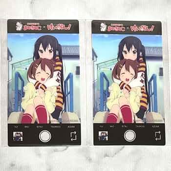 けいおん まねきねこ クリアカード 全種類セット けいおん まねきねこ クリアカード 全種類セット
