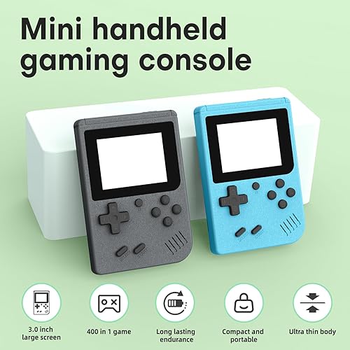 Miniatura 3 de Pantalla LCD de 3.0 pulgadas para juegos portátiles (gris)