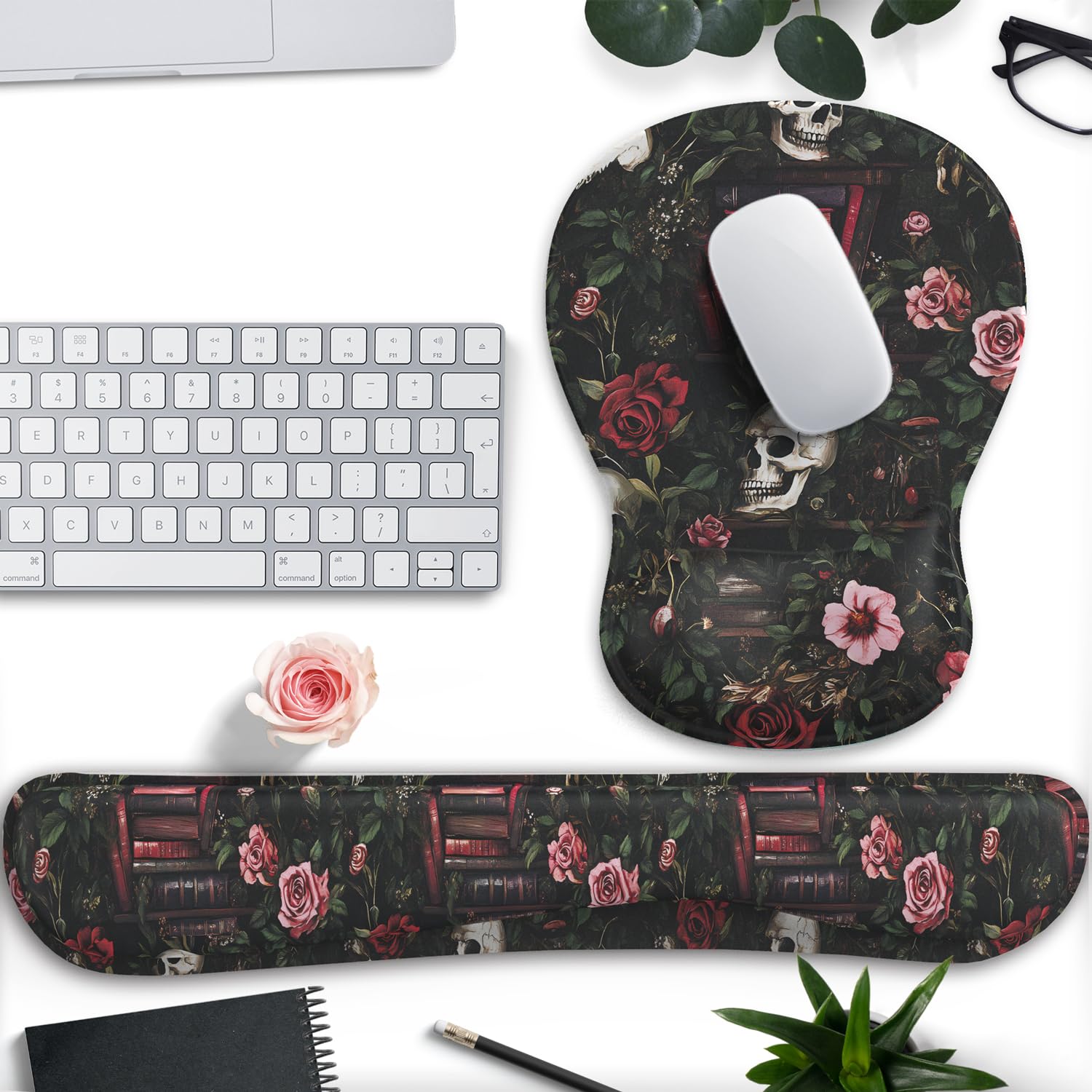 Cute Frog Mouse Pad with Wrist Rest - Kawaii Decor -10