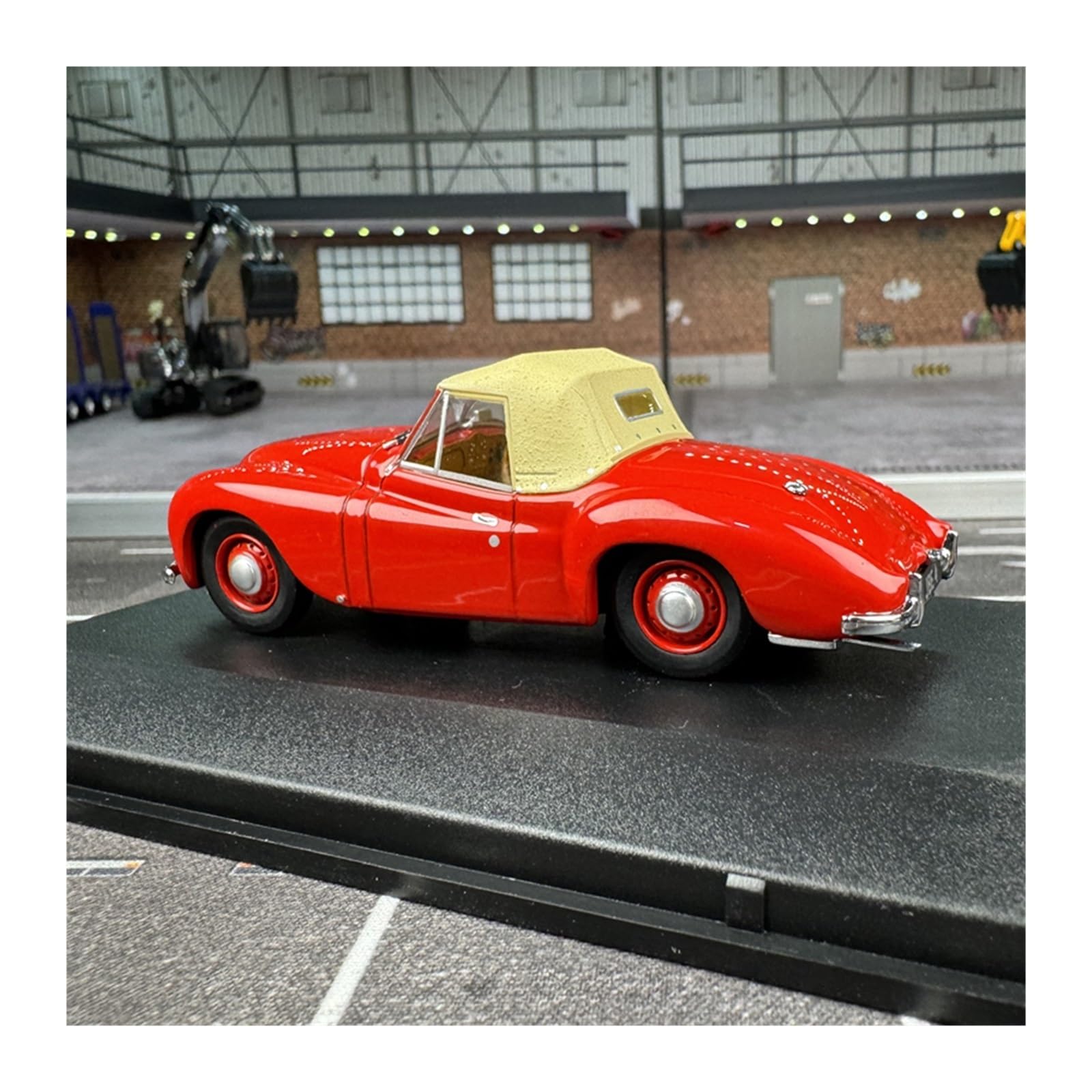 Metallo Scala Replica 1 43 Per Bradford Jowett Roadster 1950 Modello Di Auto In Lega Da Collezione Vintage Retro Rosso Hobby Veicoli Giochi Set
